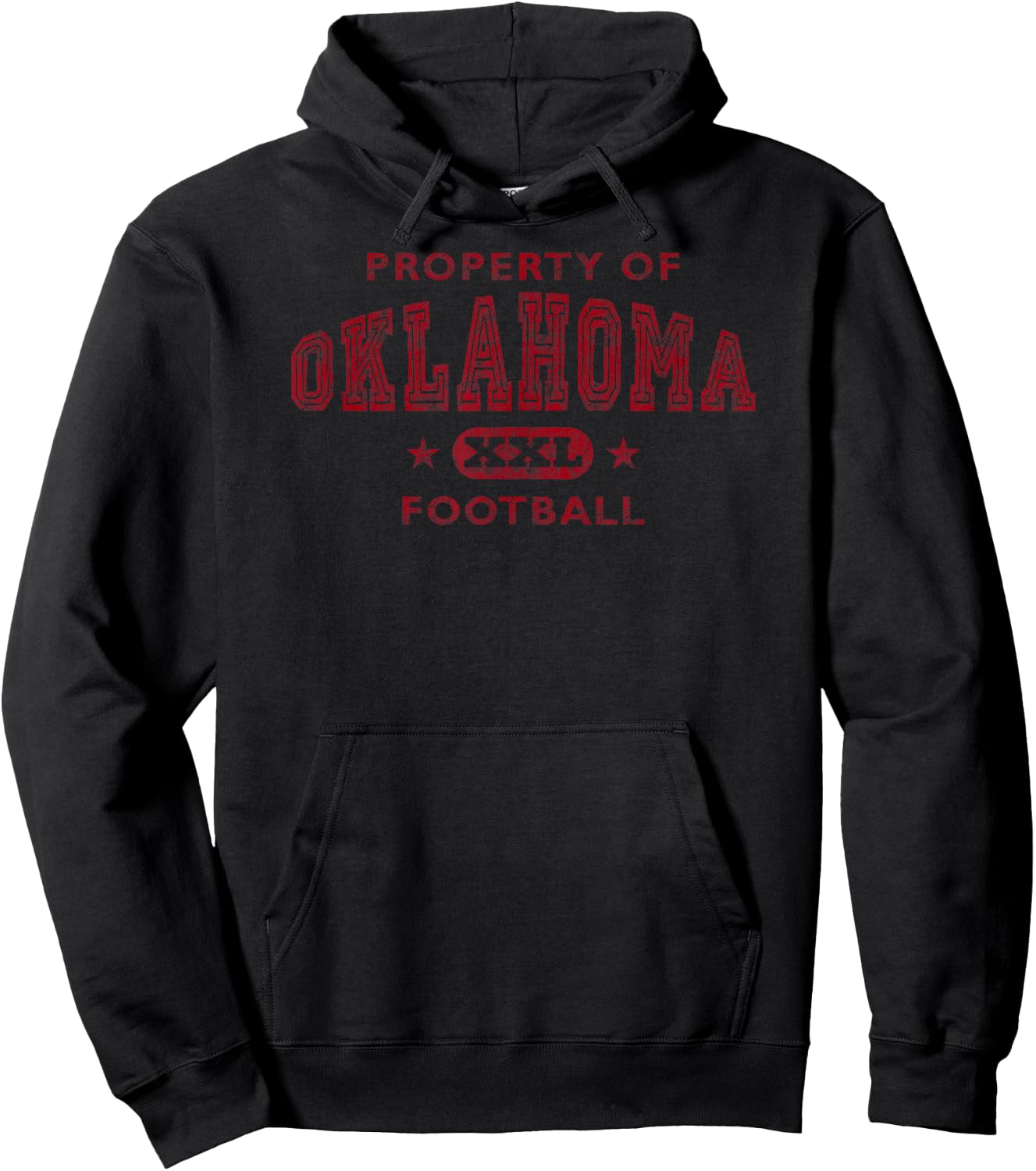 Property of Oklahoma Football XXL Hoodie - Hoodie | Black