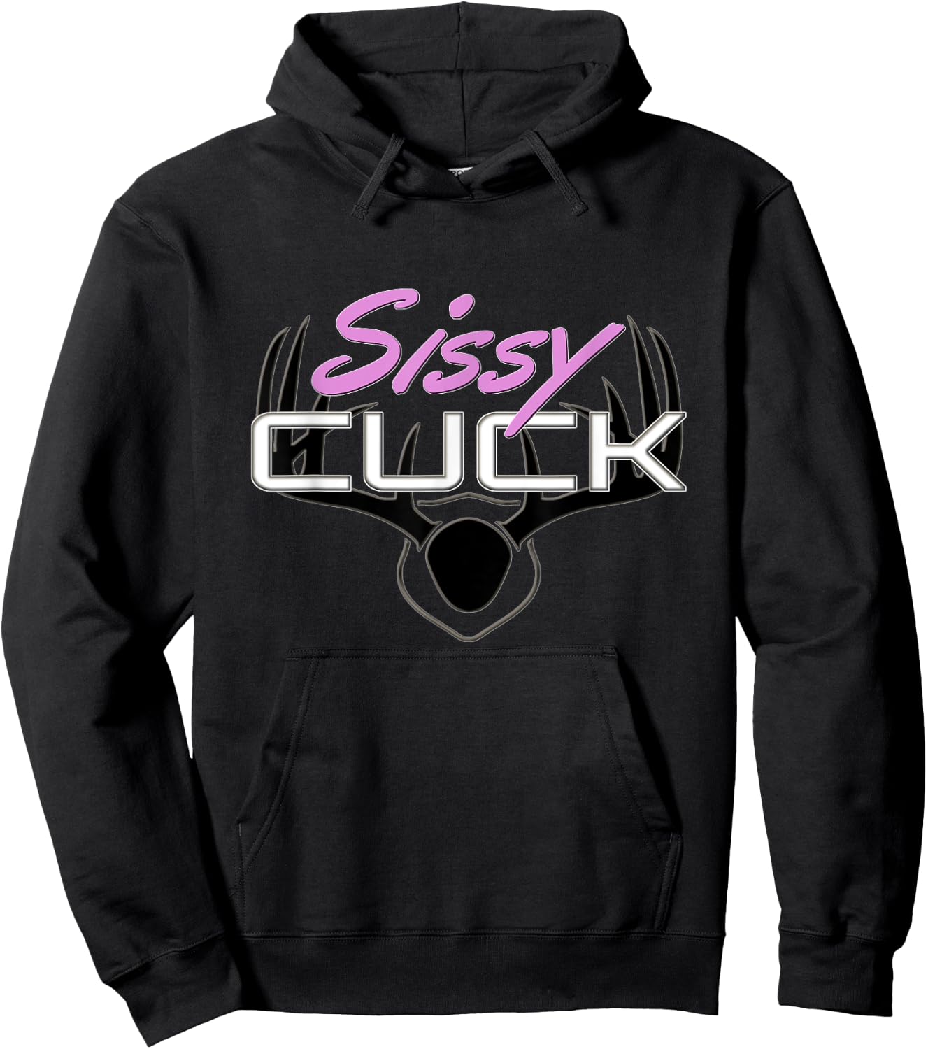 Femdom Sissy Cuck Fetish, BDSM Cuckold Husband Kink Gift Hoodie - Hoodie | Black