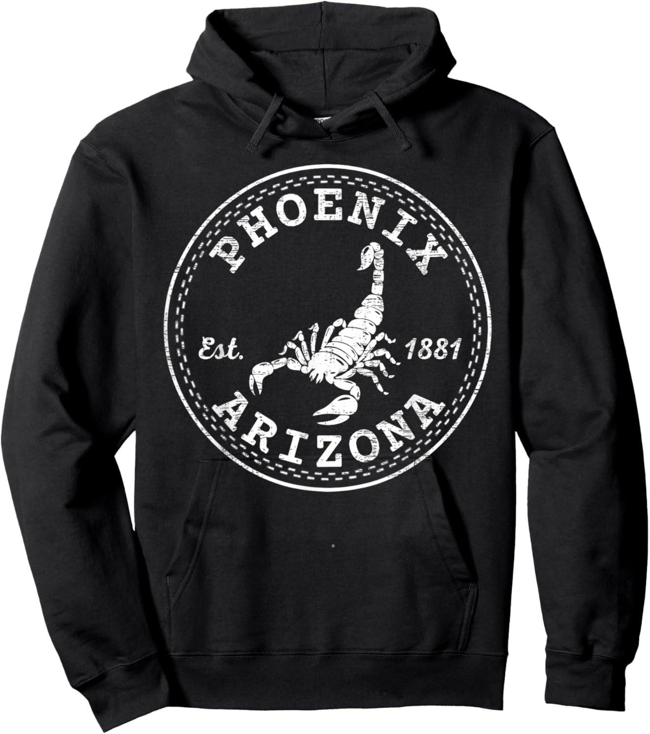Phoenix Arizona Vintage AZ Hoodie - Hoodie | Black