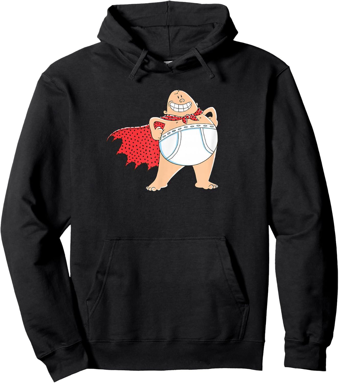Captain Underpants Hero Art Hoodie - Hoodie | Black