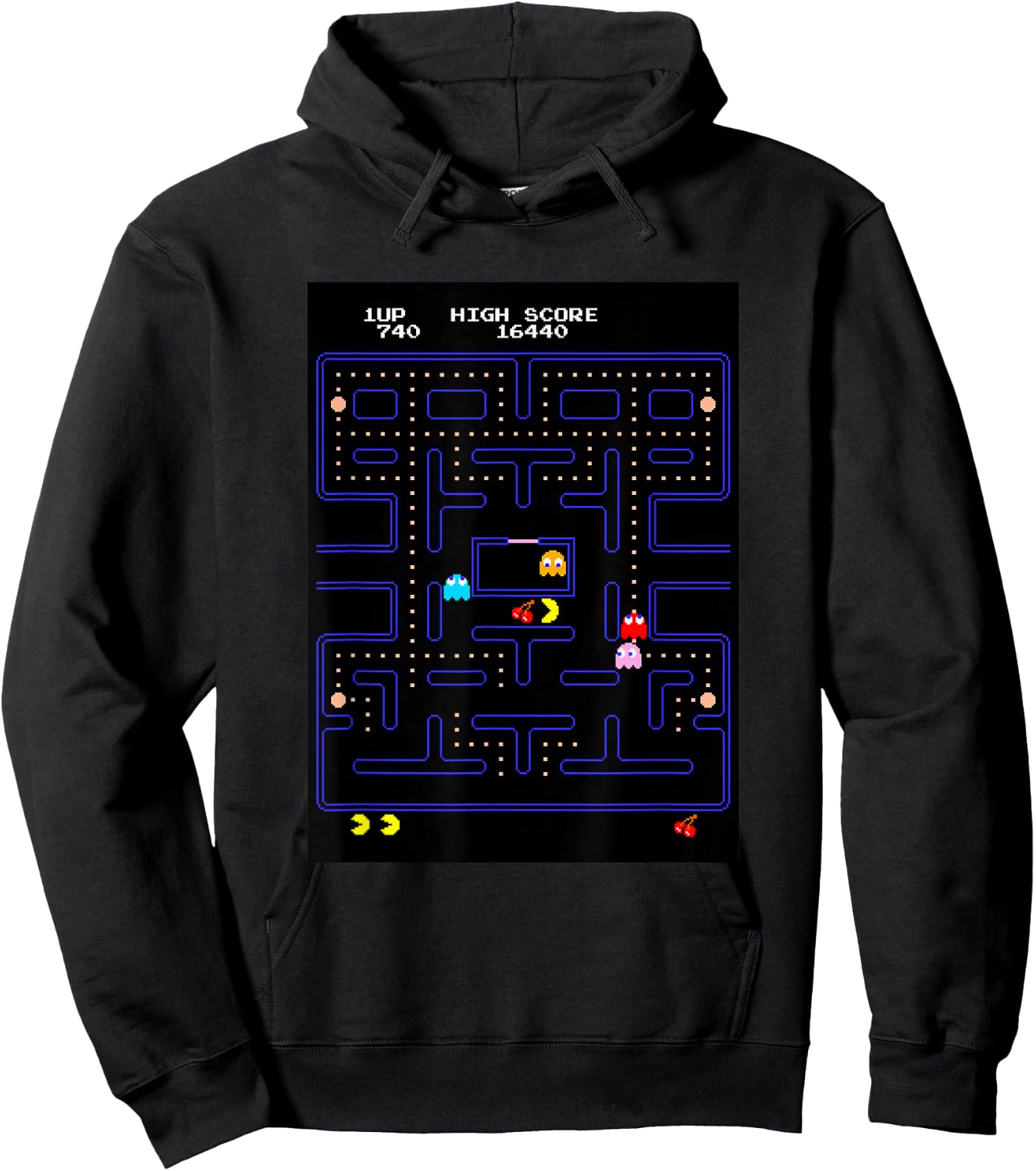 Pac-man Hoodie - Hoodie | Black