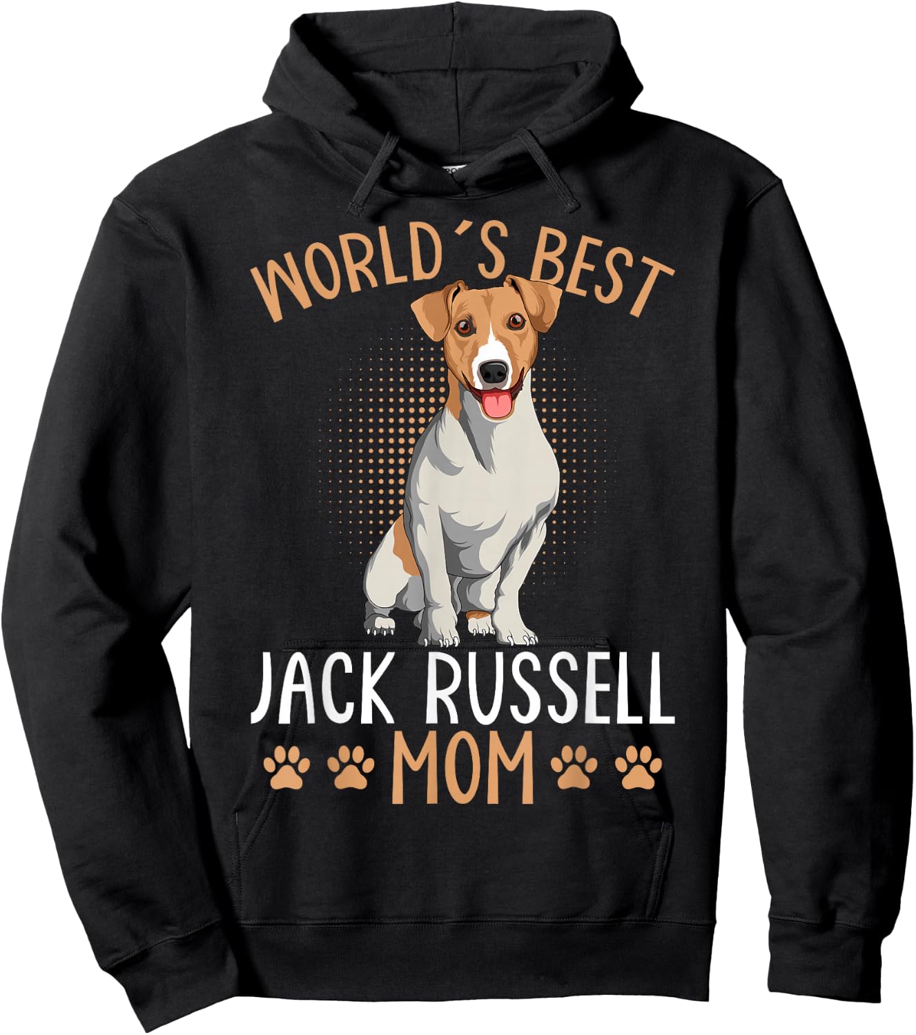 World´s Best Jack Russell Terrier Mom Dog Mama Funny Women Hoodie - Hoodie | Black