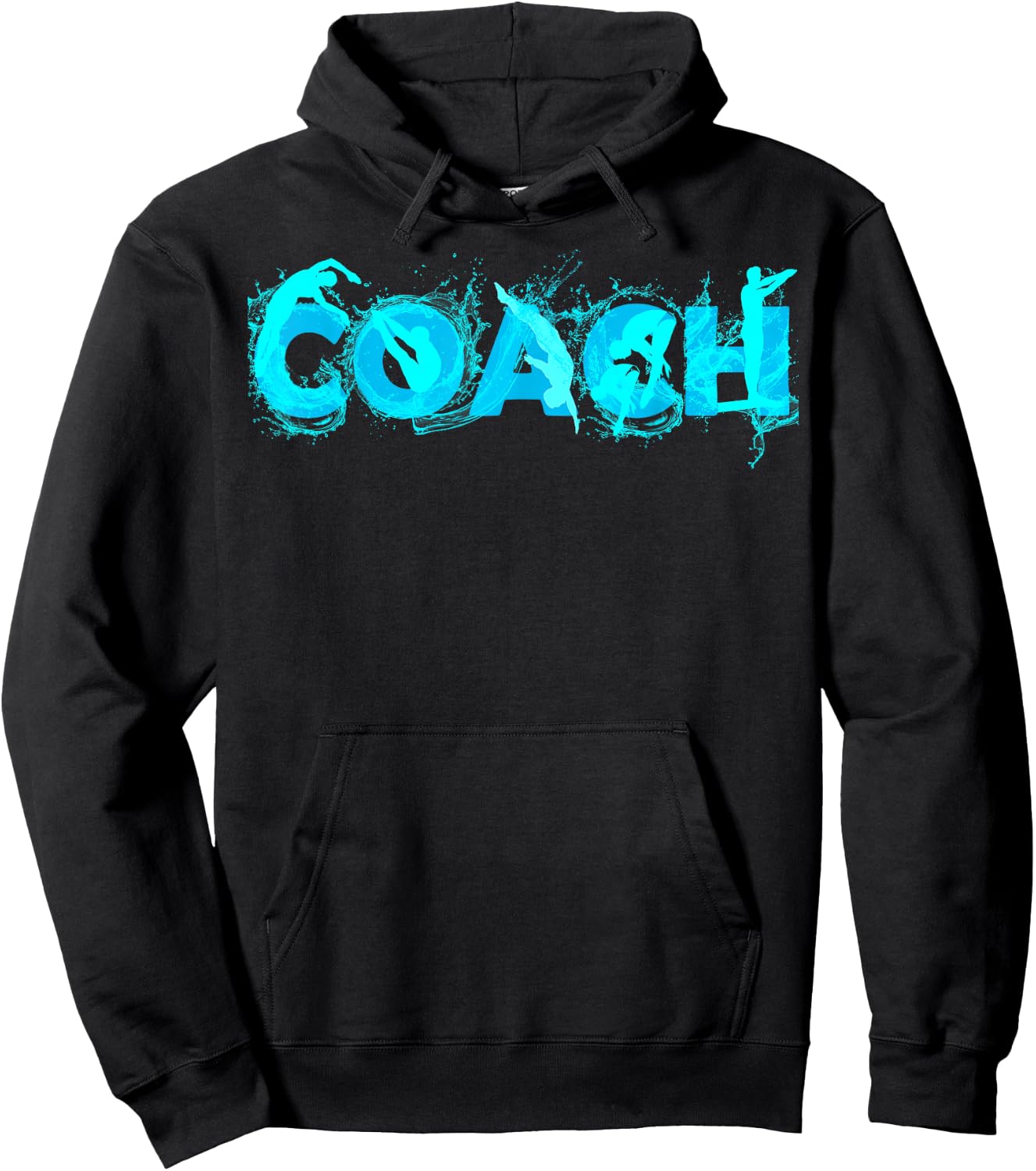 Platform Diving Coach Gift Springboard Diving Trainer Hoodie - Hoodie | Black