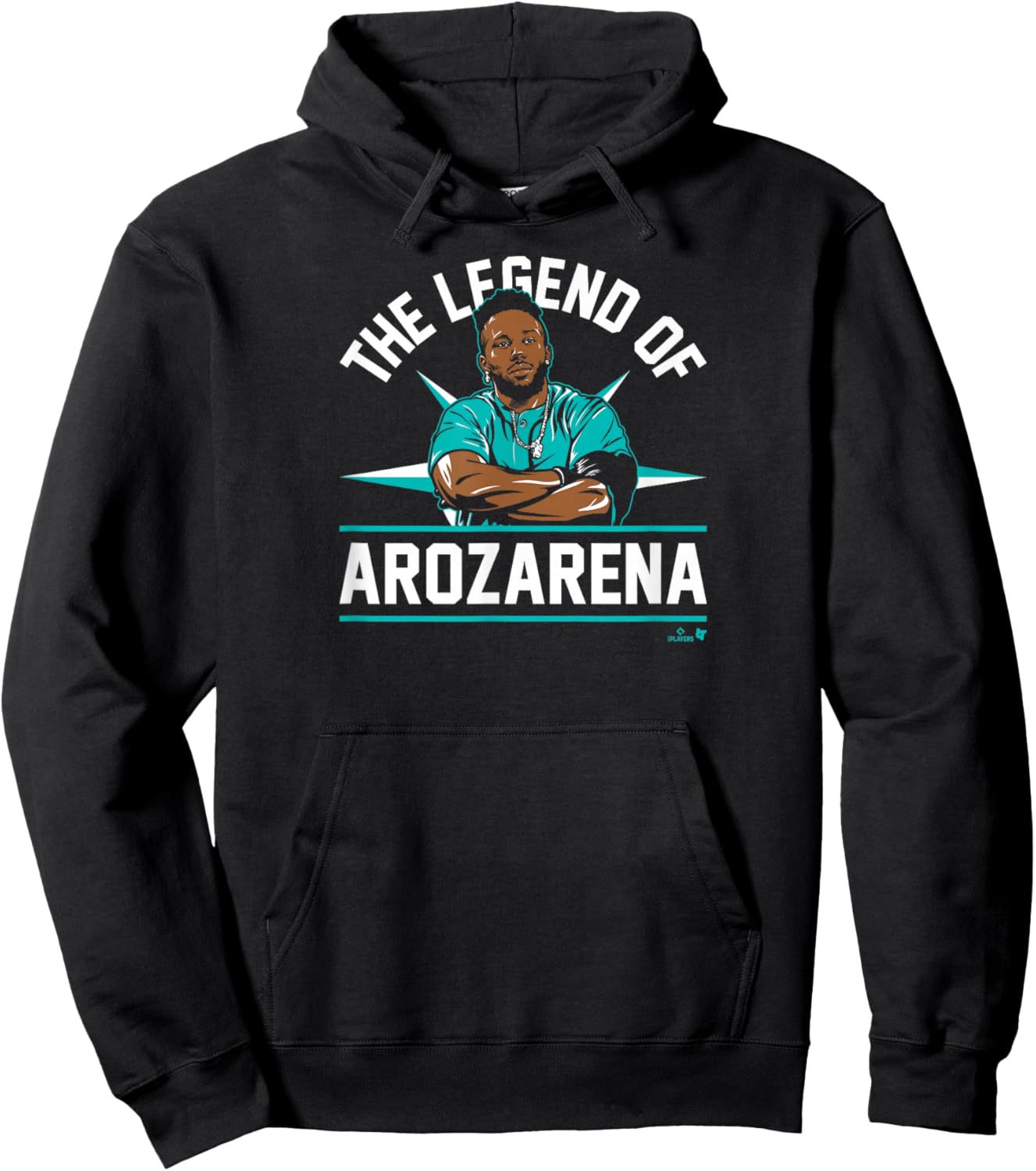 The Legend of Randy Arozarena - Seattle Baseball Hoodie - Hoodie | Black