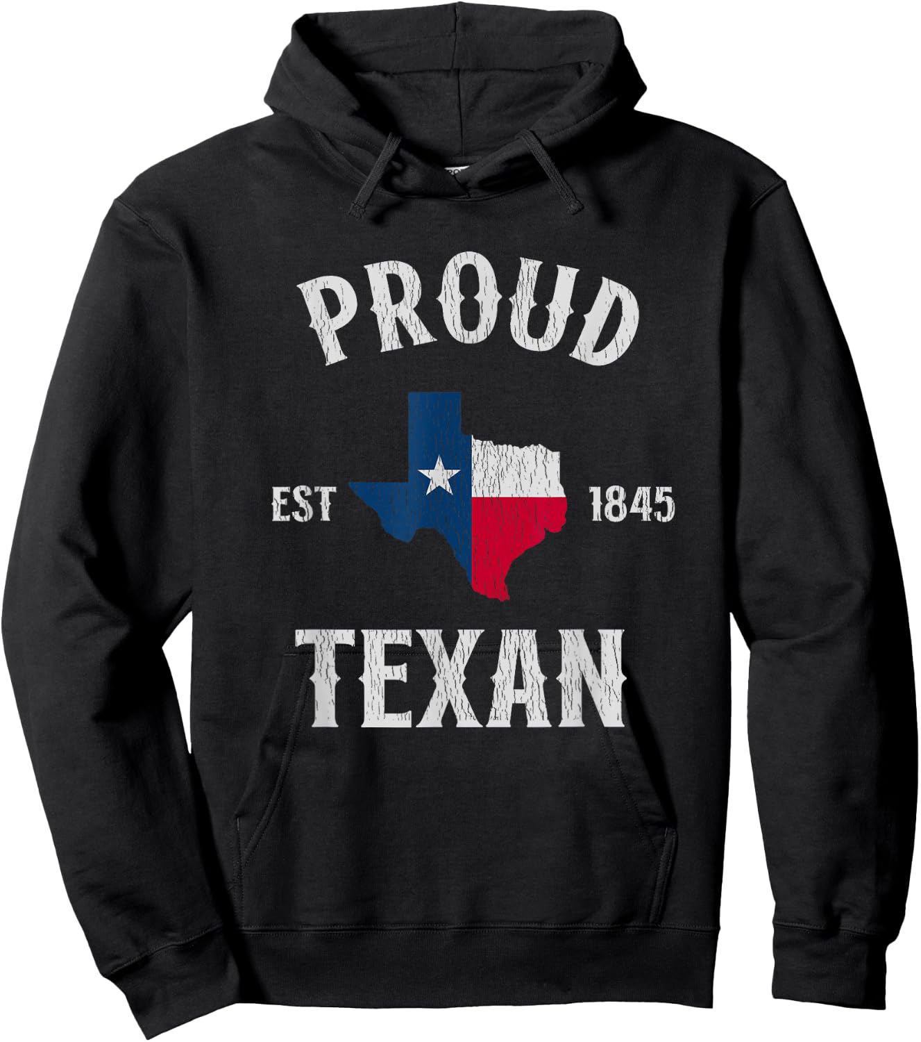 Texas Pride Shirts Men Women Kids Proud Texan Hoodie - Hoodie | Black