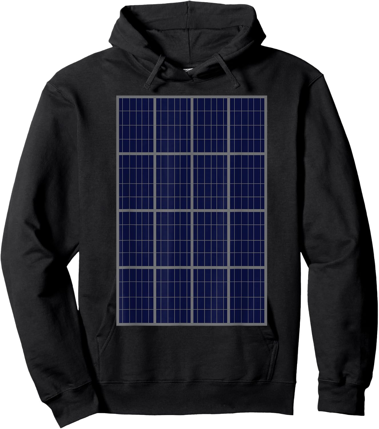 Funny Solar Energy Power Panel Renewable Environmental Gift Hoodie - Hoodie | Black