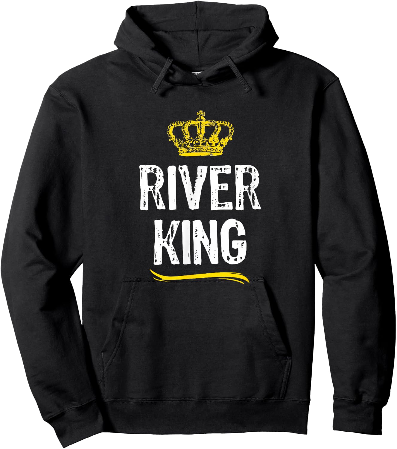 River King Men Boys Vacation Funny Cool Gift Hoodie - Hoodie | Black