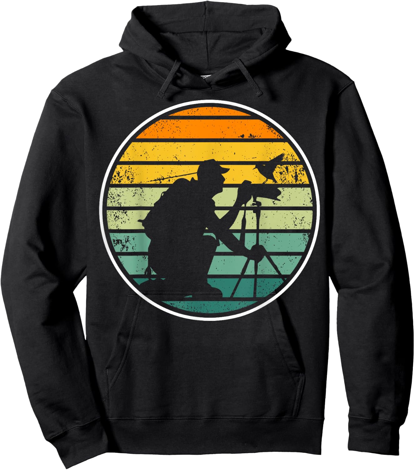 Bird Photographer Nature Lover Bird Photography Enthusiast Hoodie - Hoodie | Black