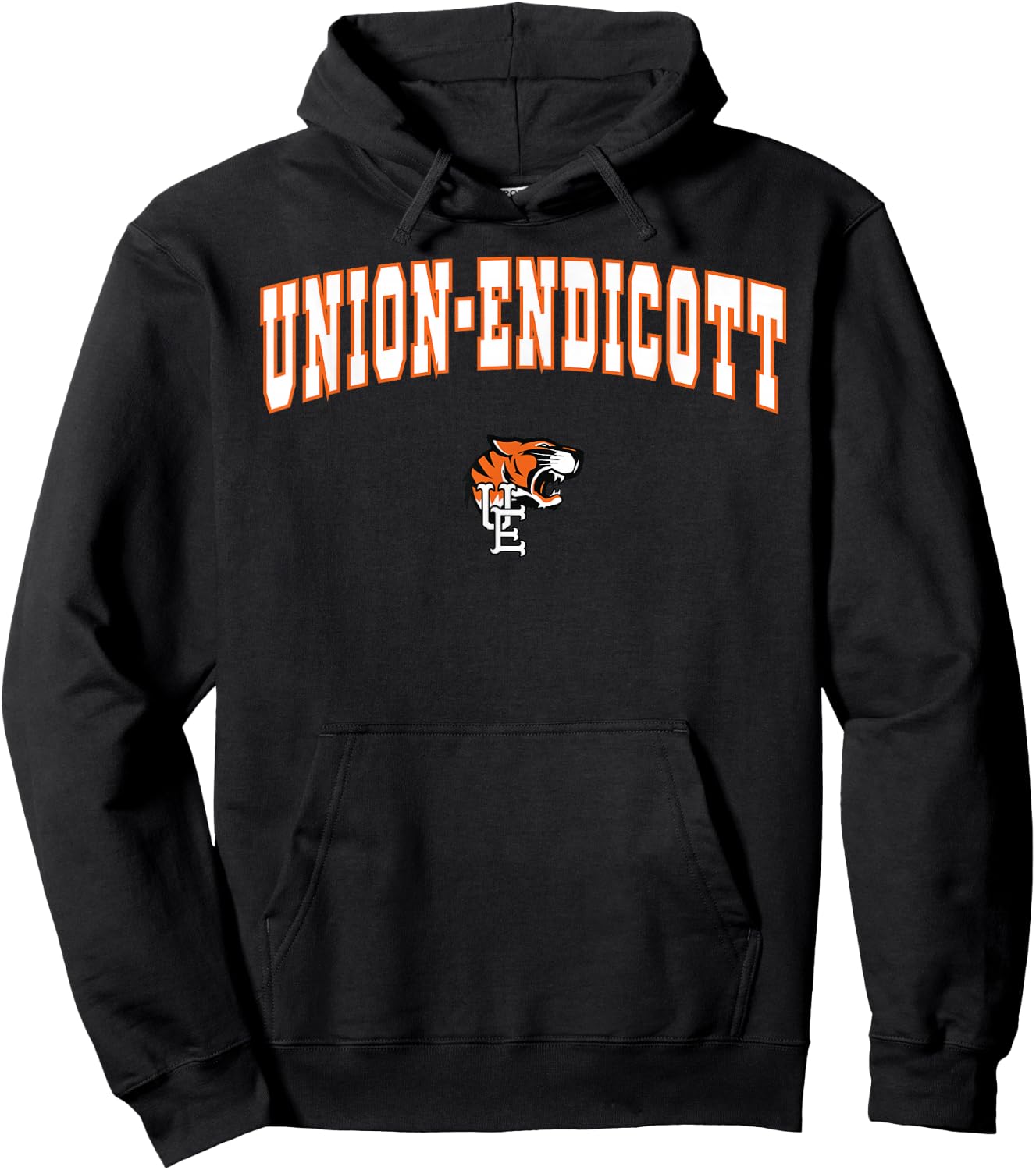 Union-Endicott High School Tigers Hoodie - Hoodie | Black