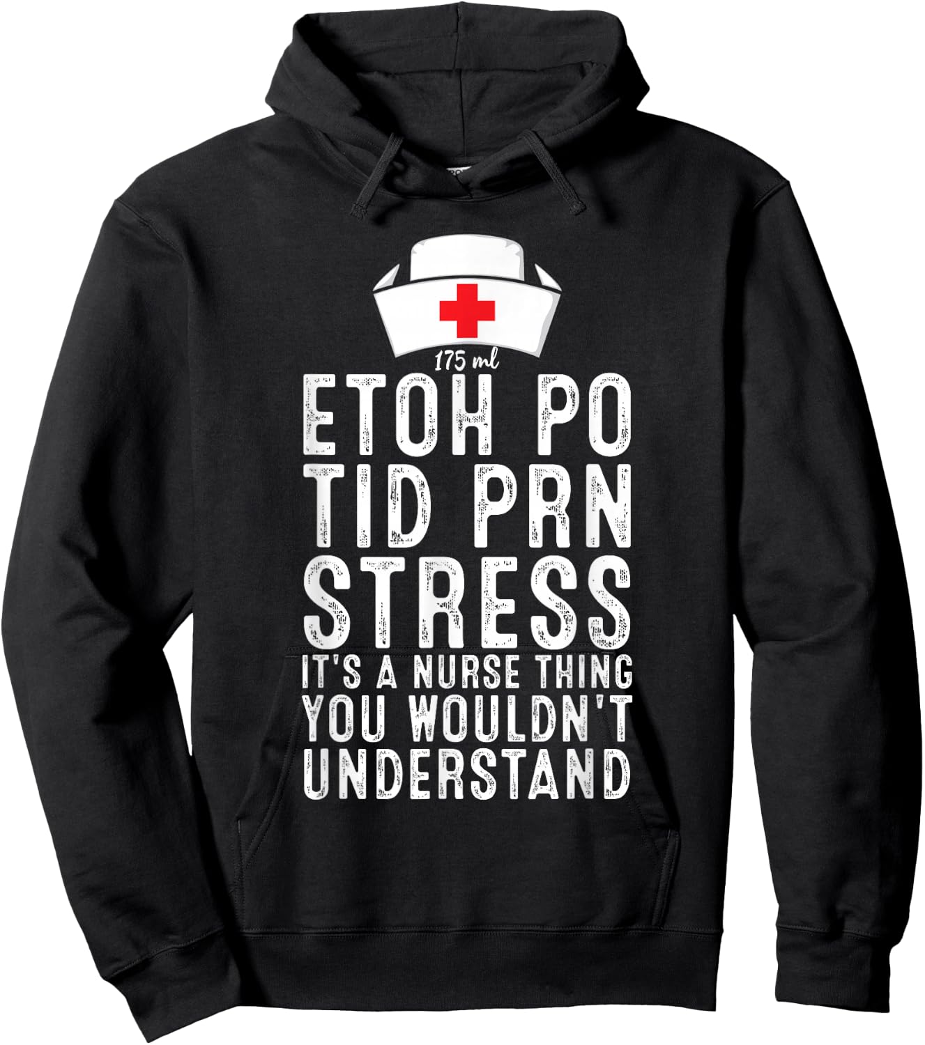 It's A Nurse Thing, Registered Nurse Life Funny Nurse Hoodie - Hoodie | Black