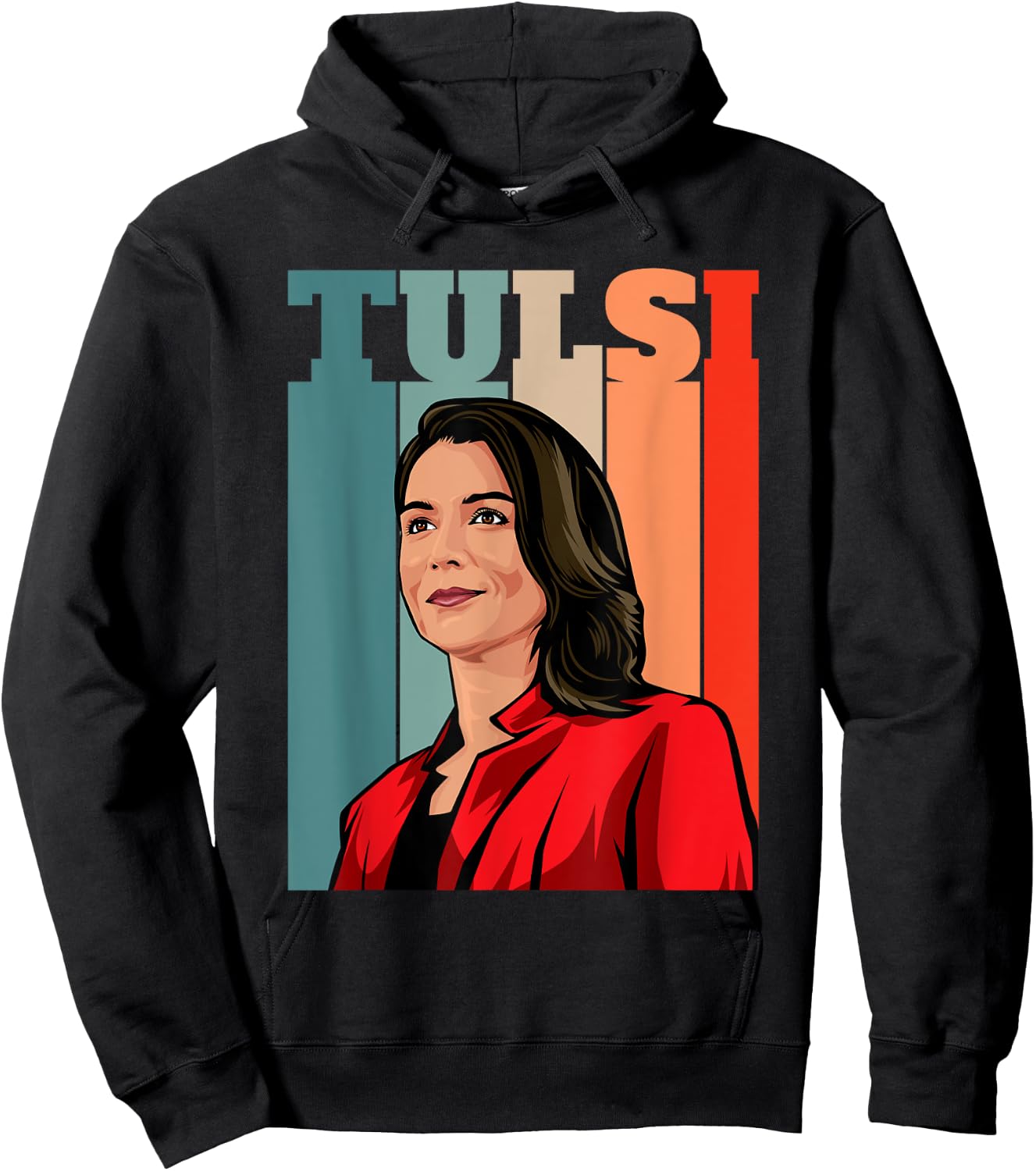 Tulsi Gabbard for First Female President 2028 America USA Hoodie - Hoodie | Black