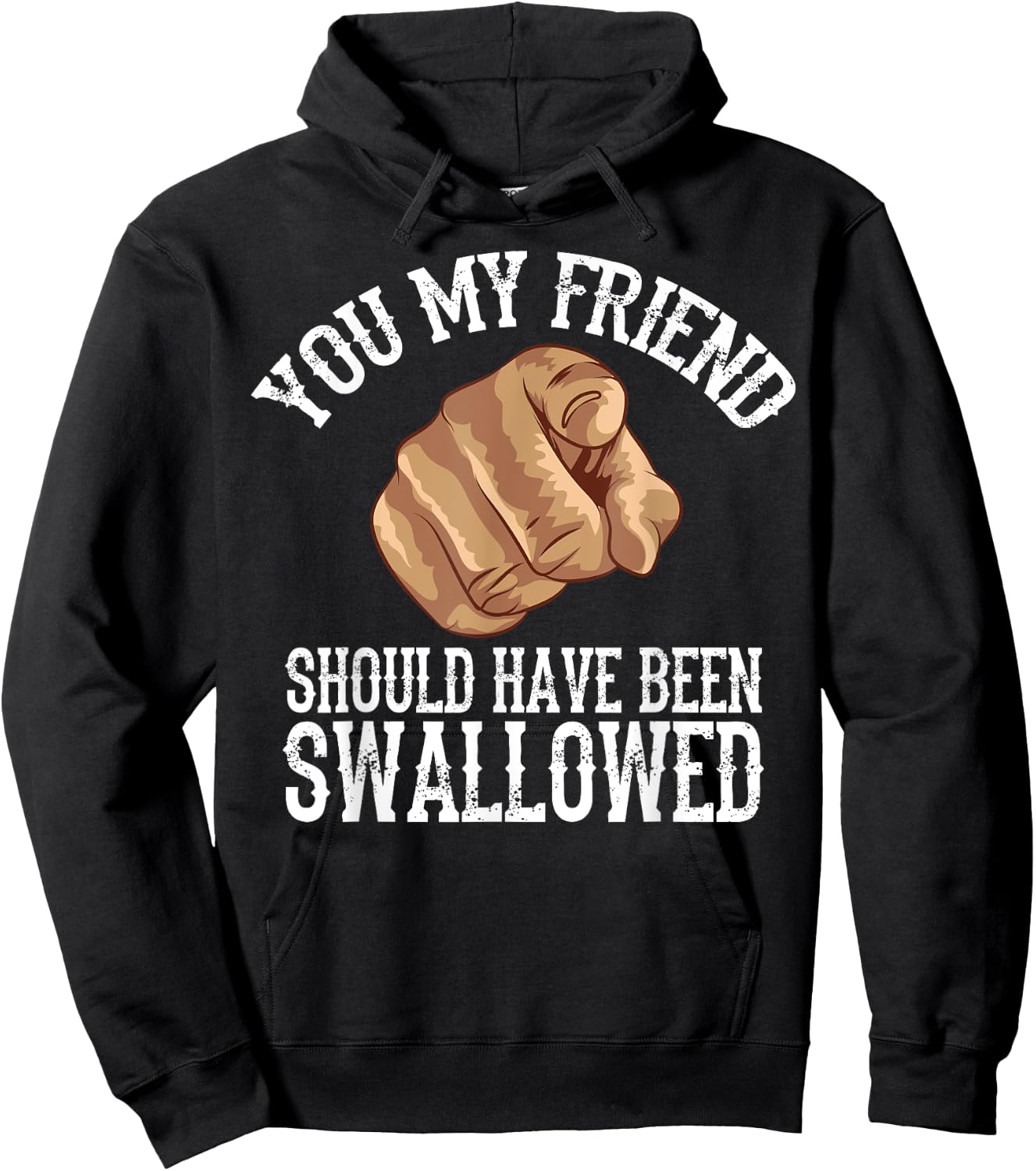 Funny Inappropriate Adult Humor Sarcastic Sex Gift Rude Gag Hoodie - Hoodie | Black