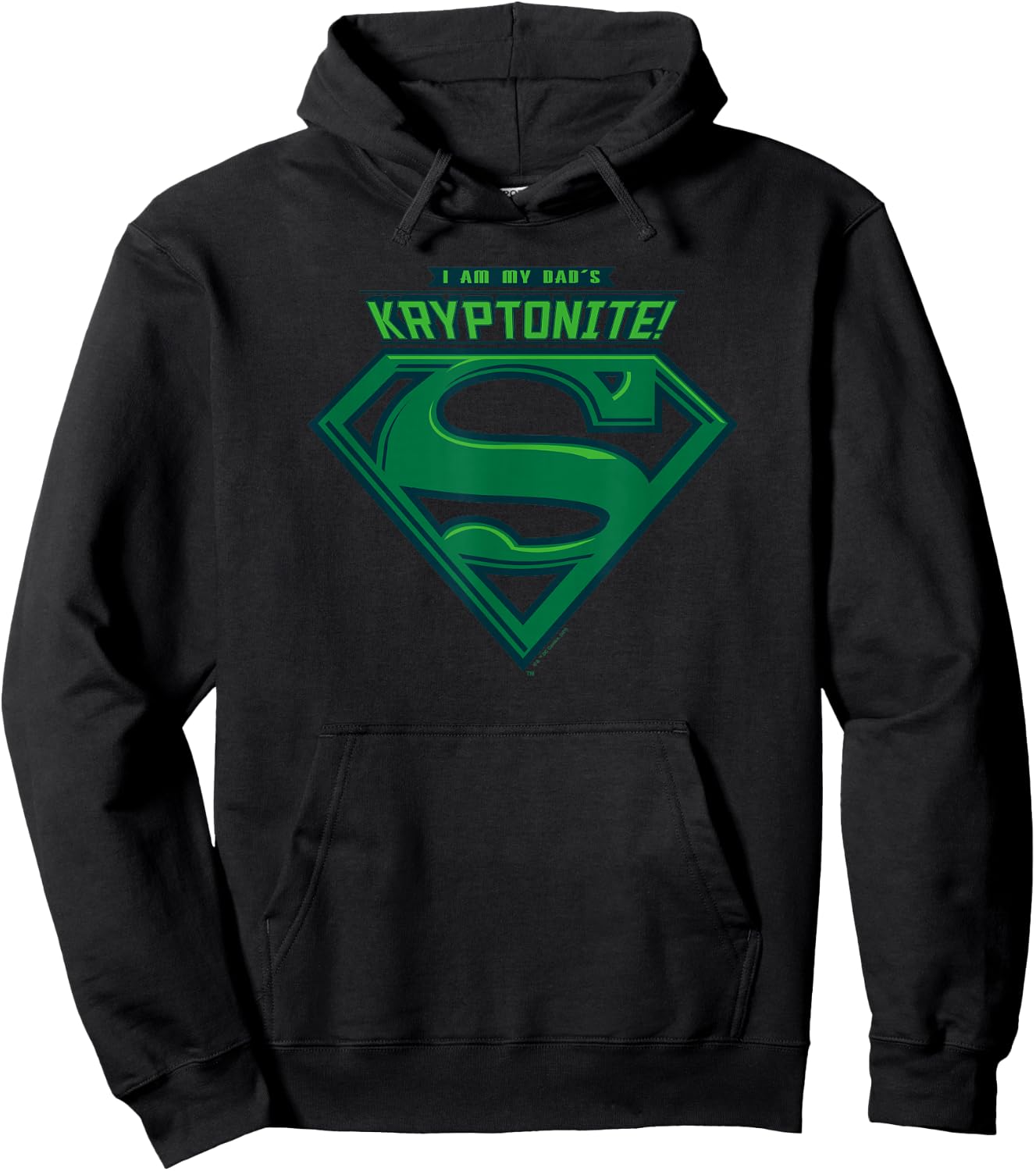 DC Comics Superman Father's Day I Am My Dad's Kryptonite! Hoodie - Hoodie | Black