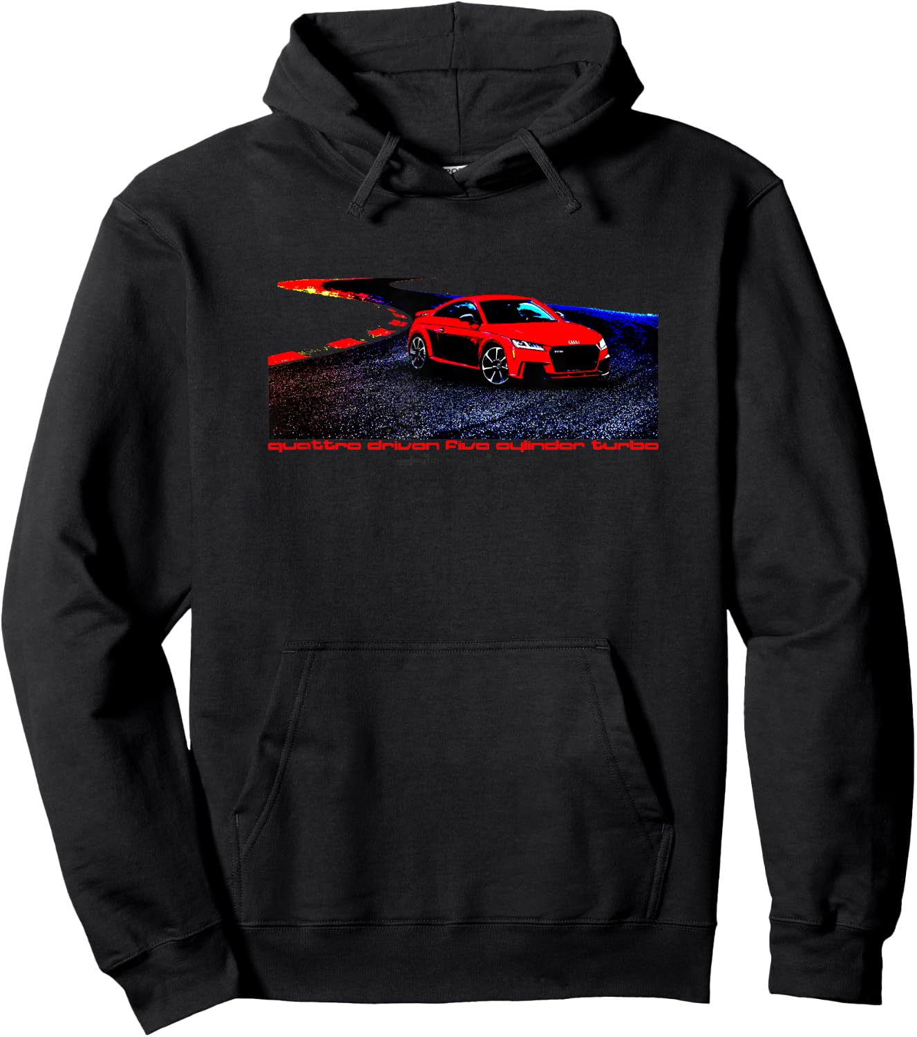 Quattro Cinque - TTRS Inspired Hoodie - Hoodie | Black