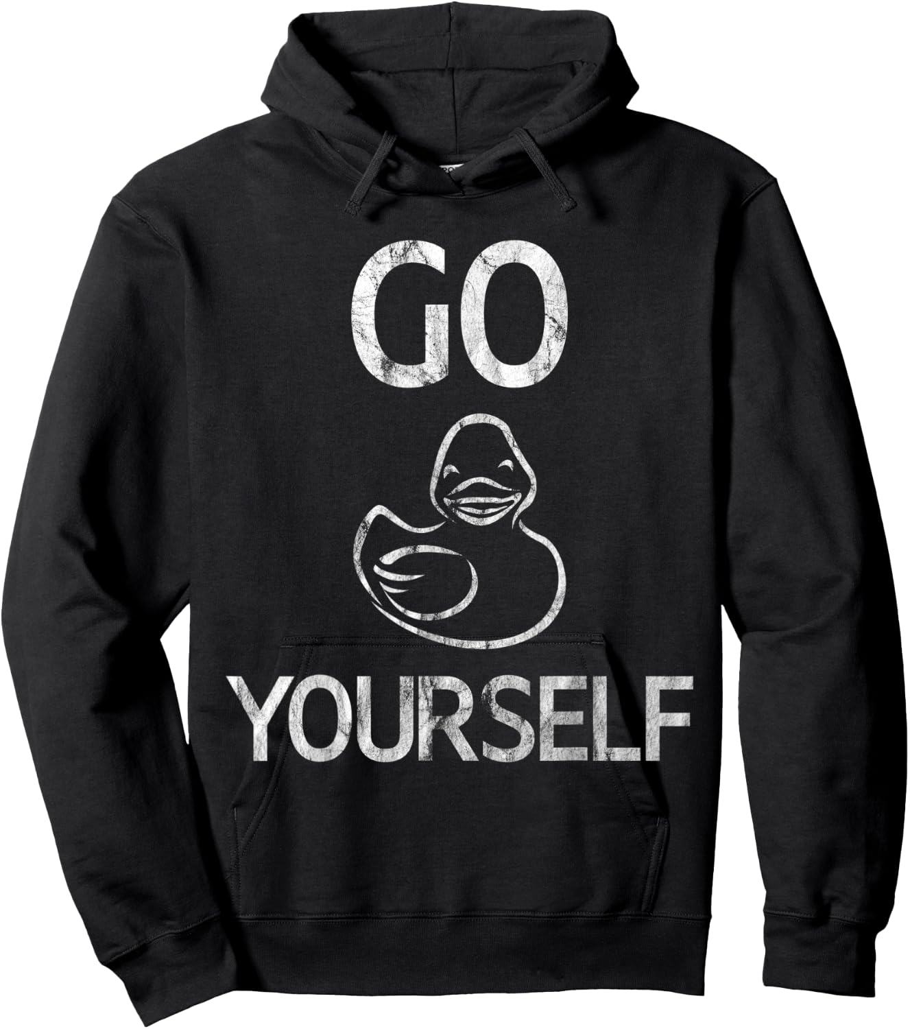 Go Duck Yourself Hoodie - Hoodie | Black