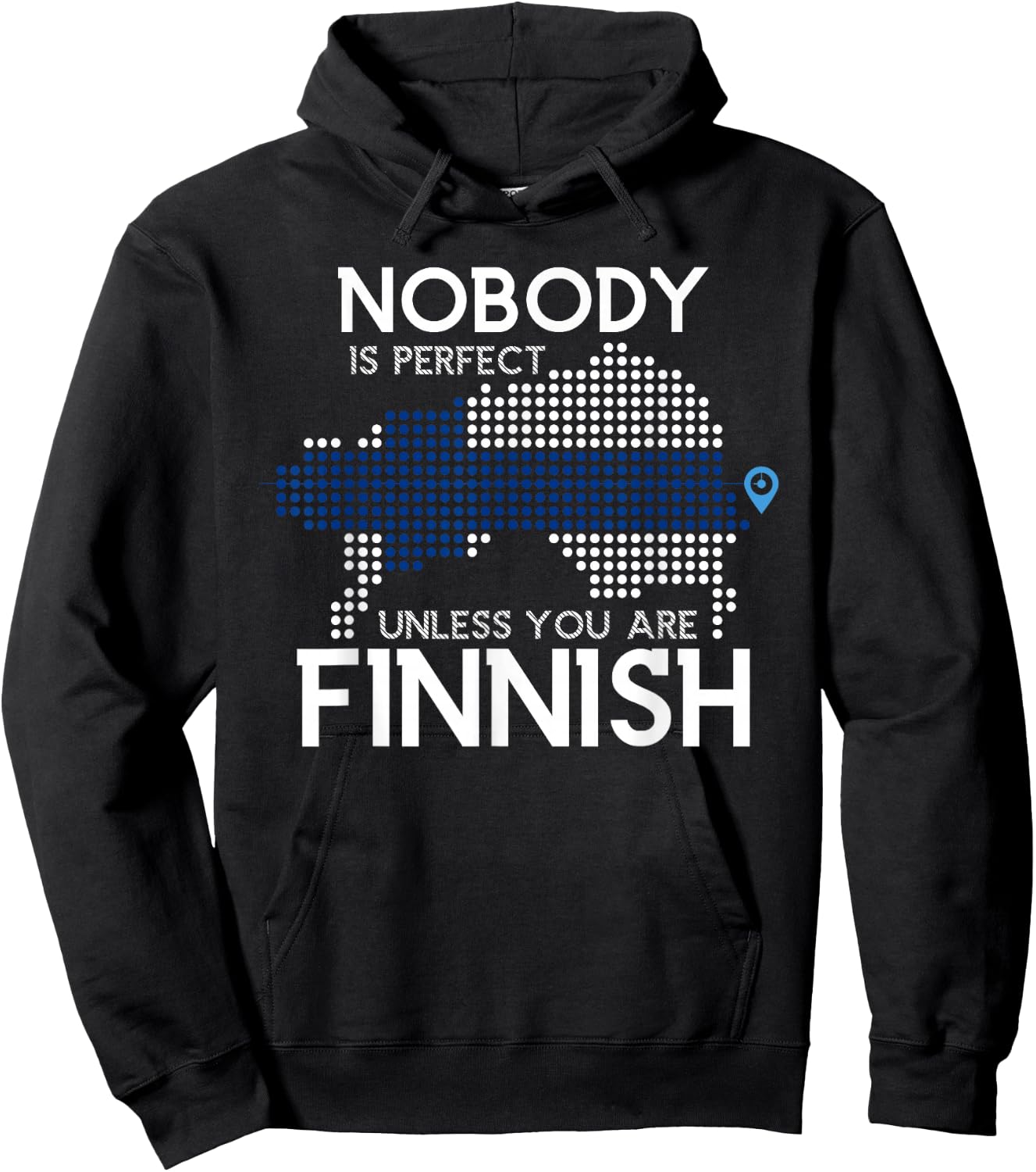 Funny Finnish Scandinavian Culture Gift Finland Hoodie - Hoodie | Black