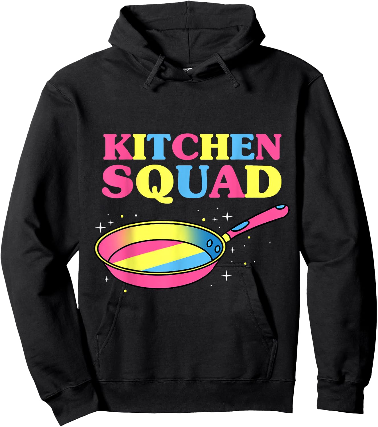 Kitchen Squad Pan Pride Hoodie - Hoodie | Black