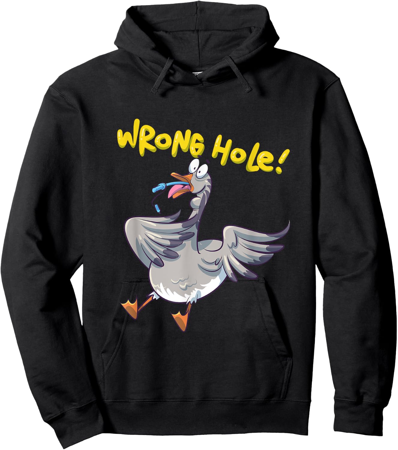 Funny Anesthesia tubed then goose humorous anesthesia gift Hoodie - Hoodie | Black