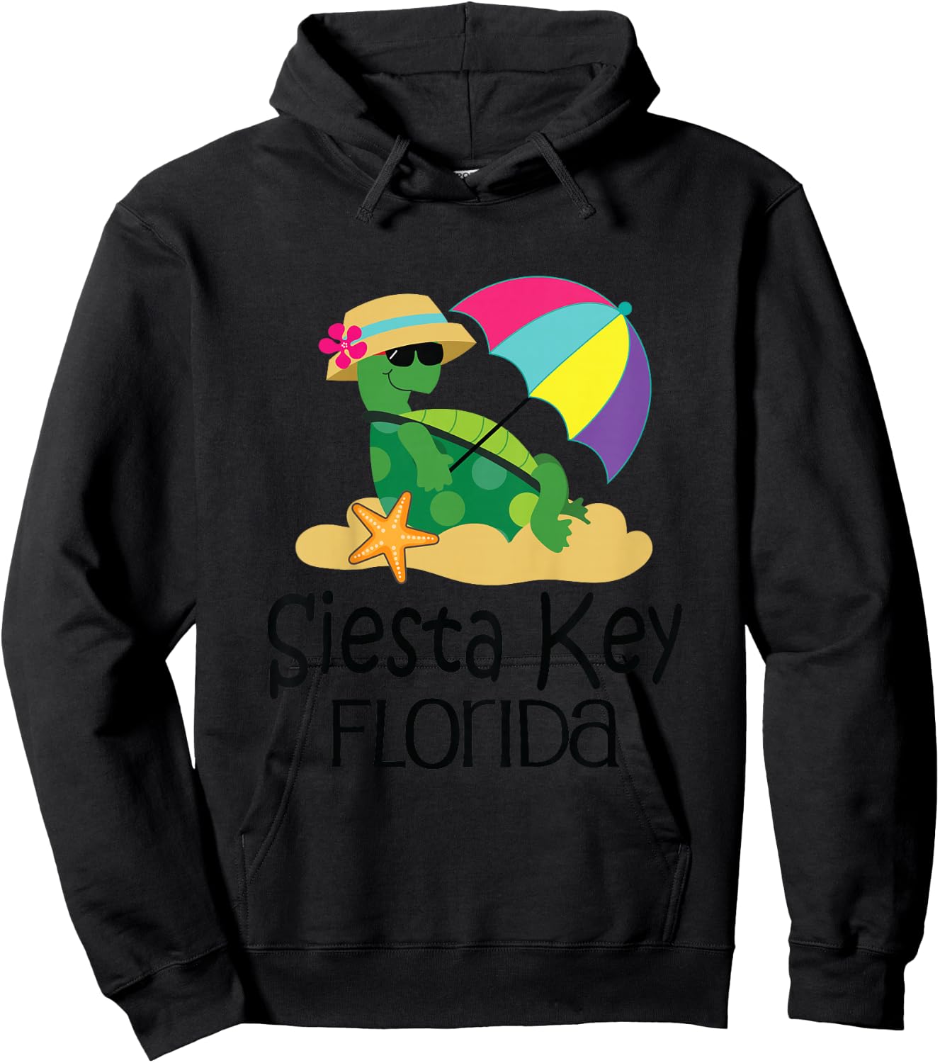 Kids Siesta Key Florida Hoodie - Hoodie | Black