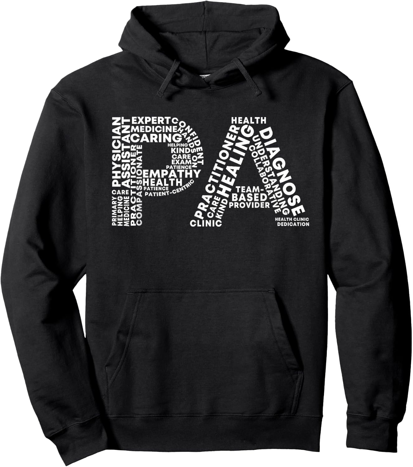 PA Design Physician Assistant Hoodie - Hoodie | Black