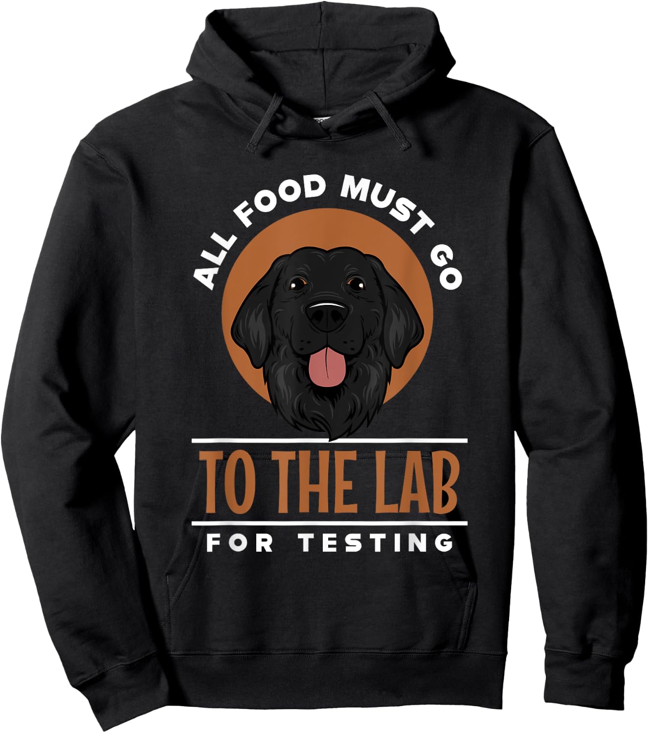 Funny Labrador Retriever Black Lab Fetch Dog Pet Lover Gifts Men Women Girls Kids Hoodie - Hoodie | Black