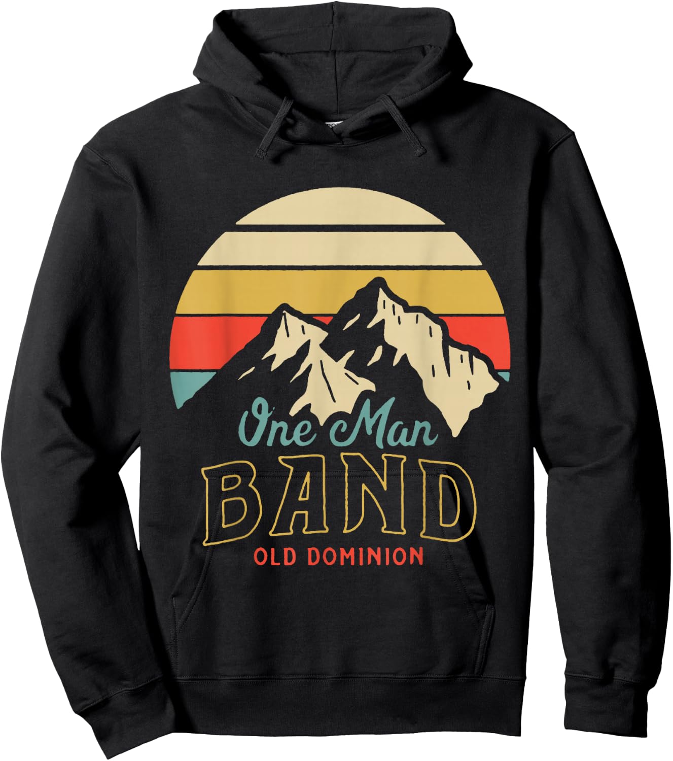 Old Dominion One Man Band Mountains Hoodie - Hoodie | Black