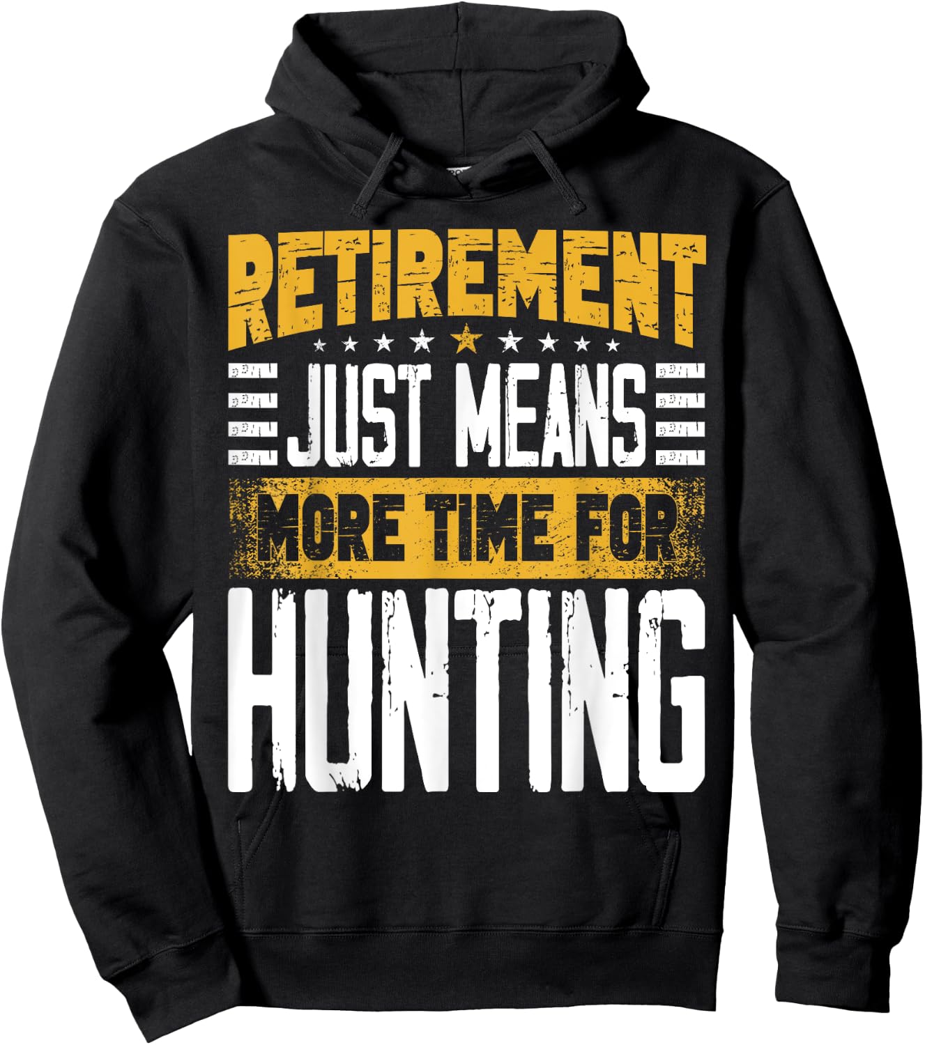 Hunter Hunting Gear Deerhunter Bowhunter Retired Retirement Hoodie - Hoodie | Black