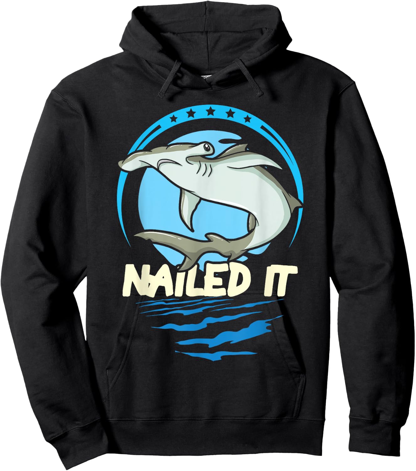 Hammerhead Shark Gift Kids Hoodie - Hoodie | Black