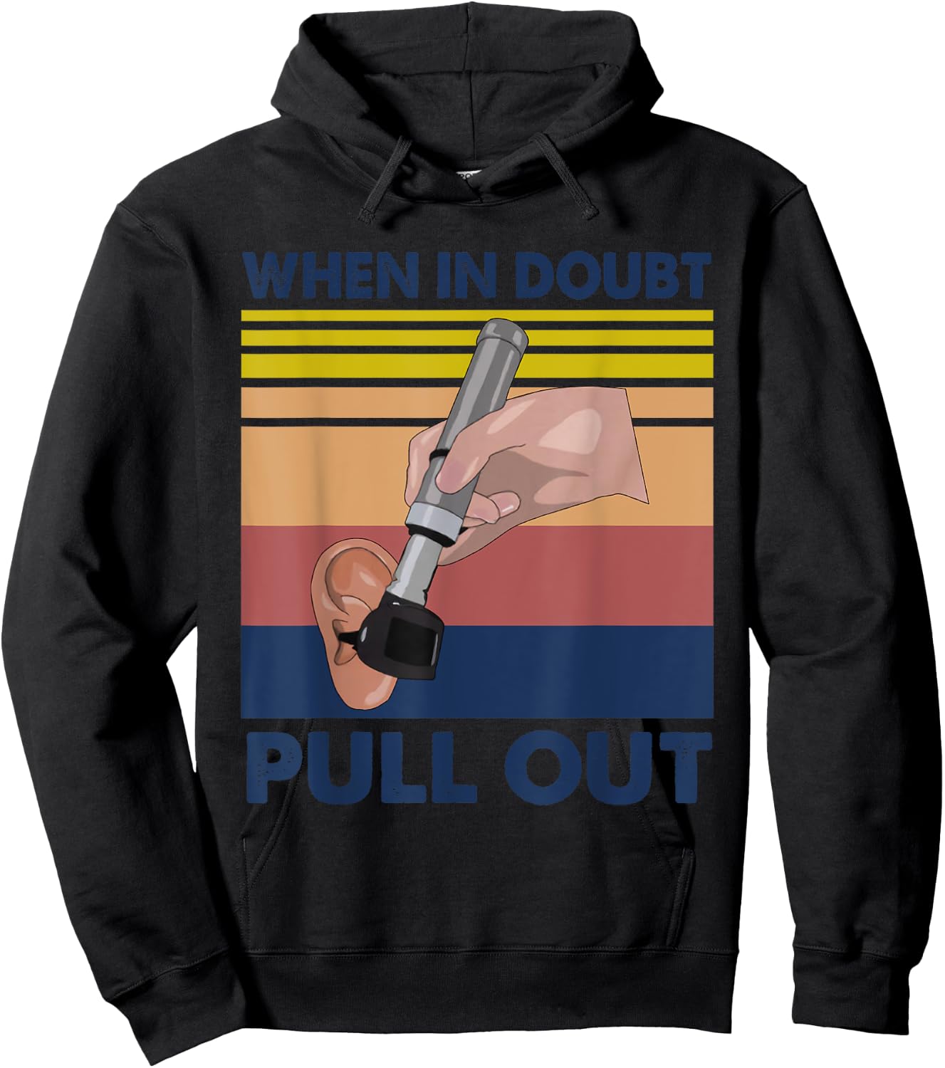 Audiologist Ear Doctors Audiology ENT ORL Gift Apparel Hoodie - Hoodie | Black
