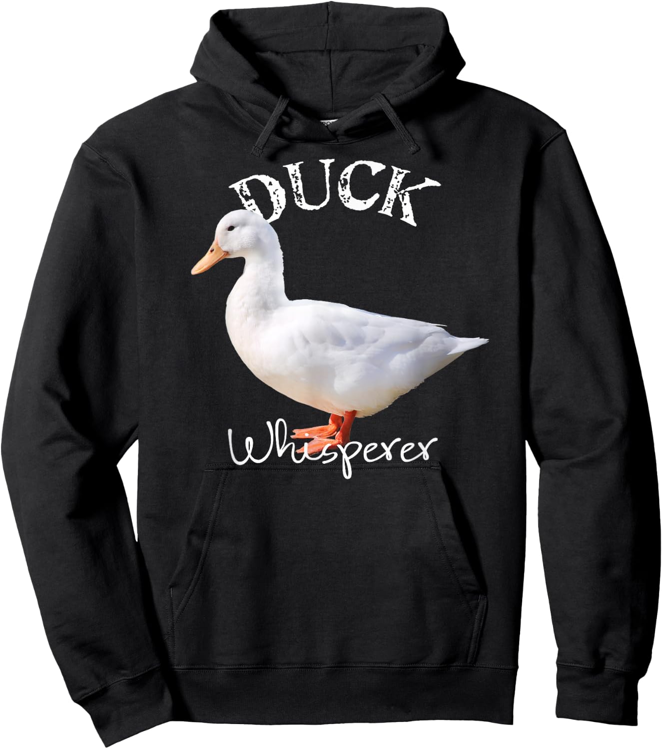 Duck Whisperer Shirt Pekin Duck Shirt I love Ducks Hoodie - Hoodie | Black