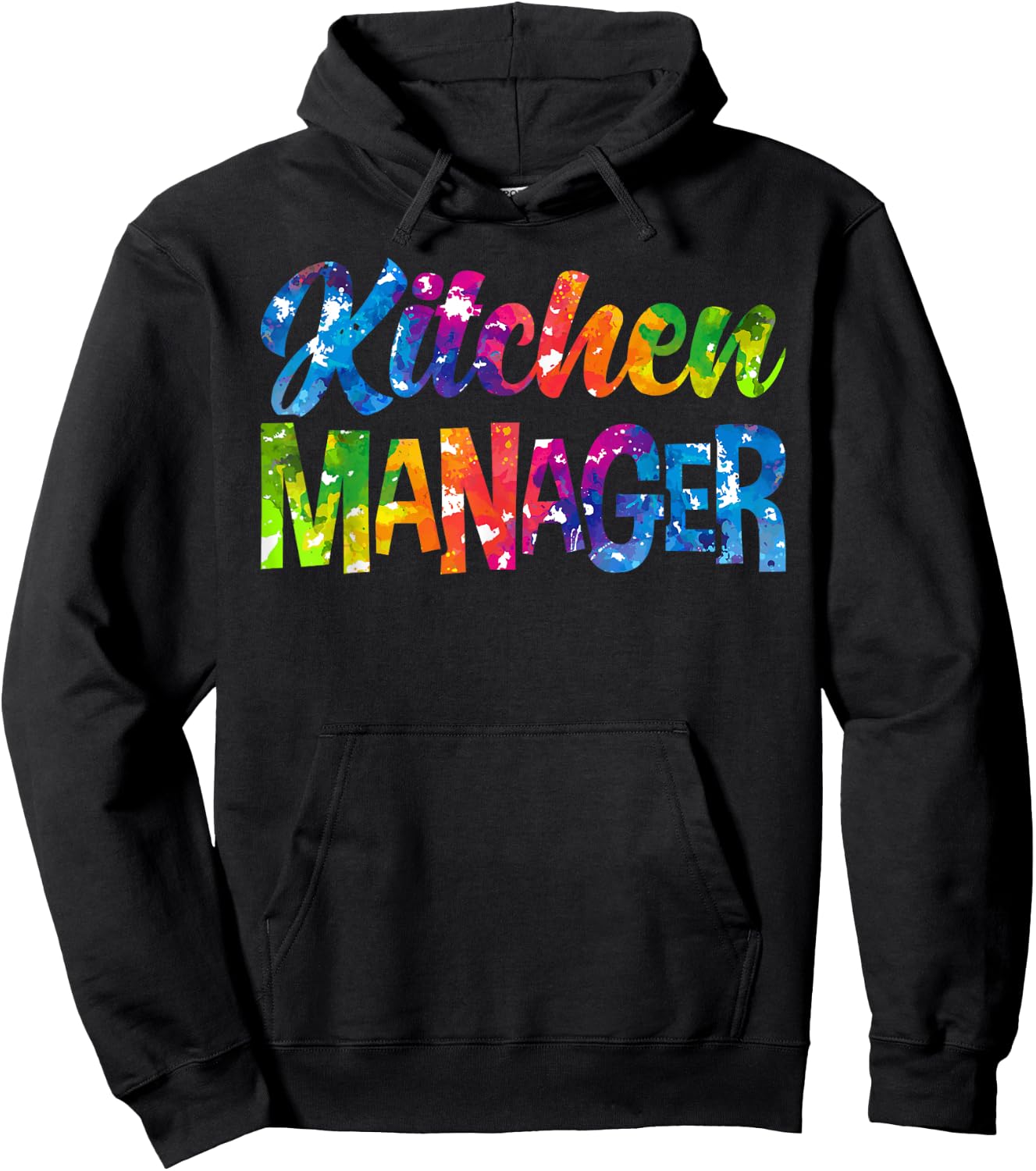 School Cafeteria Lunch Lady Kitchen Manager Hoodie - Hoodie | Black