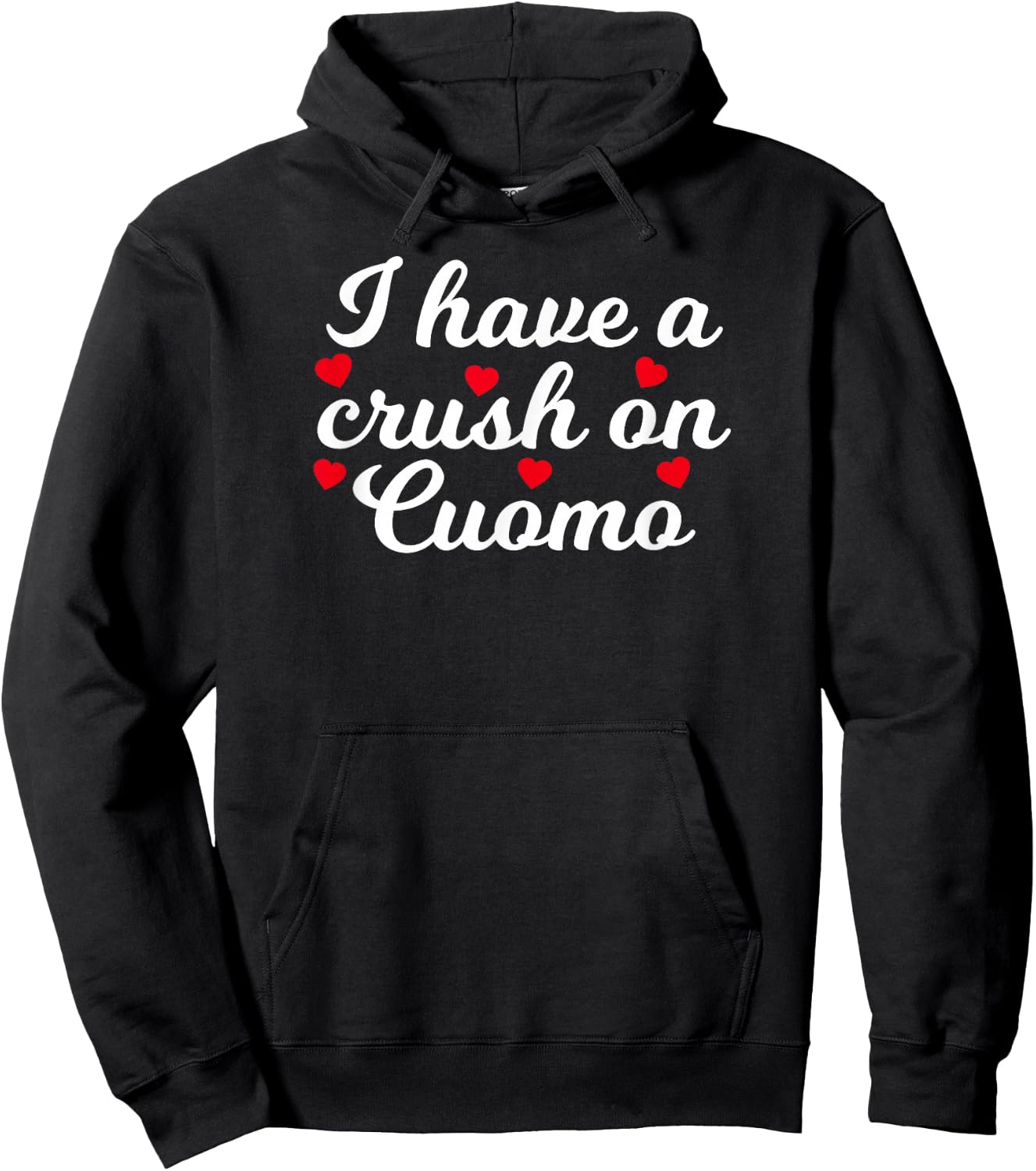 Andrew Cuomo I Have A Crush On Cuomo Gift Hoodie - Hoodie | Black