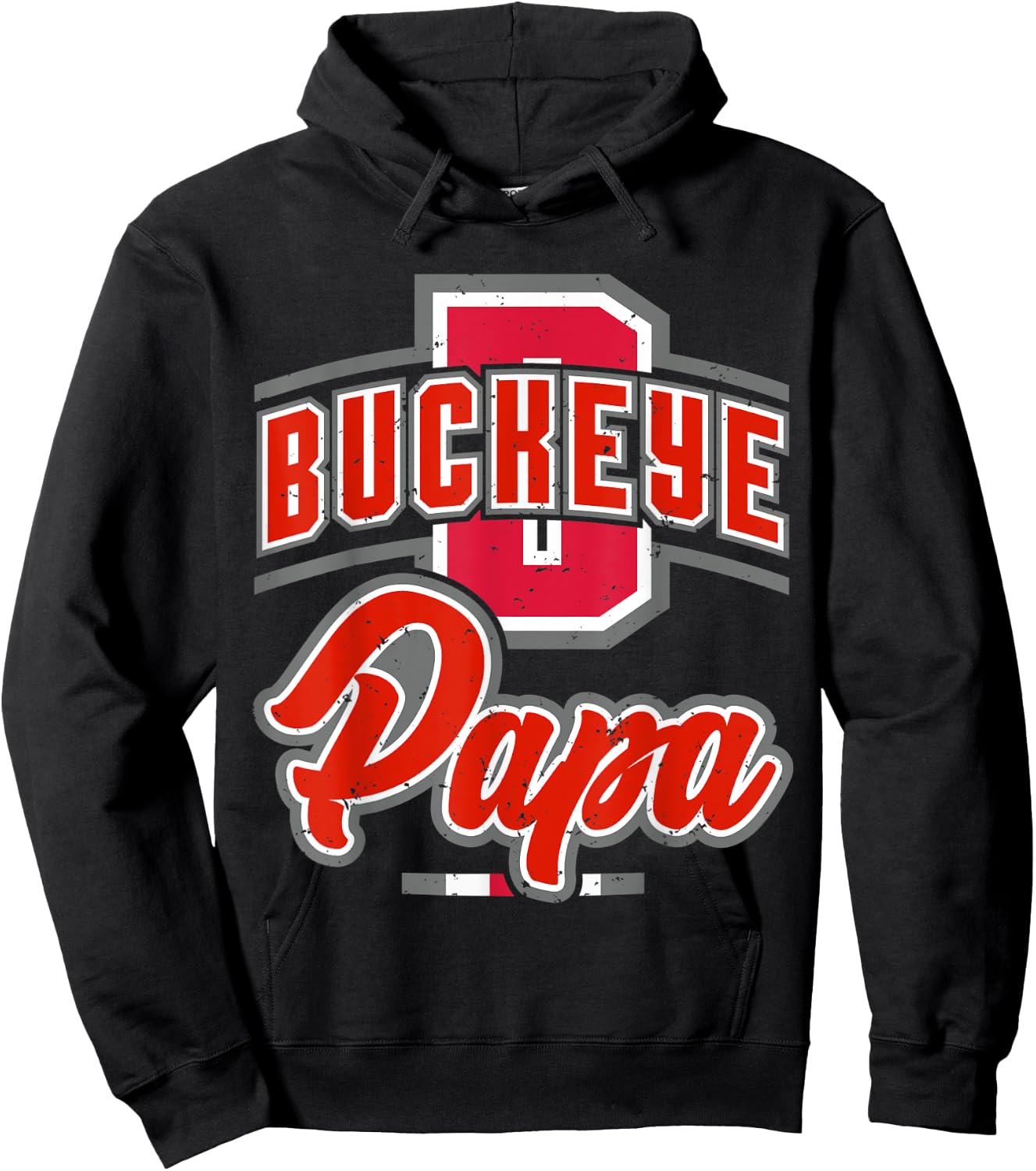Buckeye Papa Hoodie - Hoodie | Black