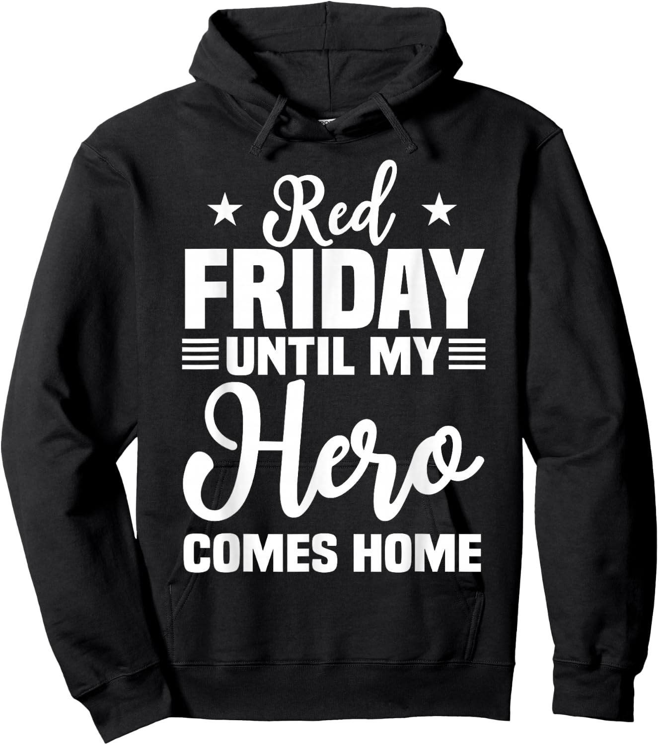 Red Friday Military Shirts Support Our Troops Remember Hoodie - Hoodie | Black