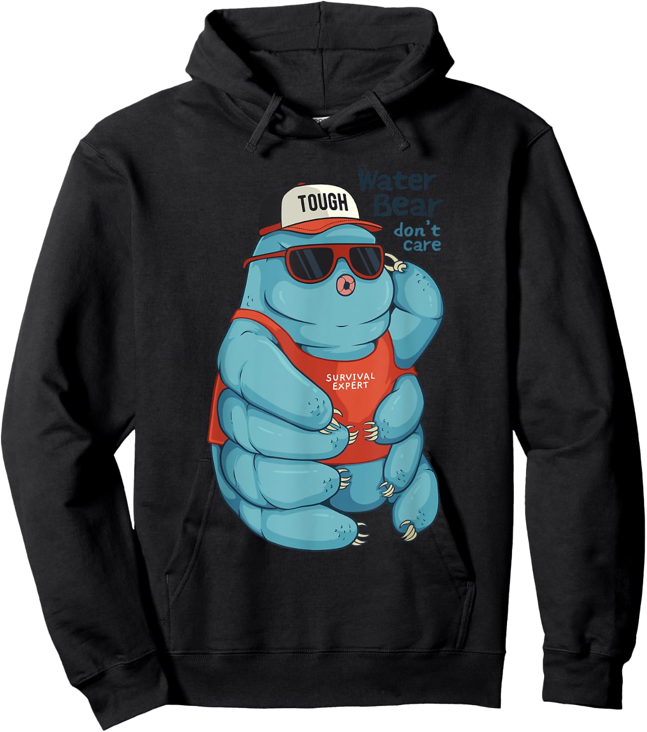 Tardigrade Waterbear Water Bear No Matter Hoodie - Hoodie | Black