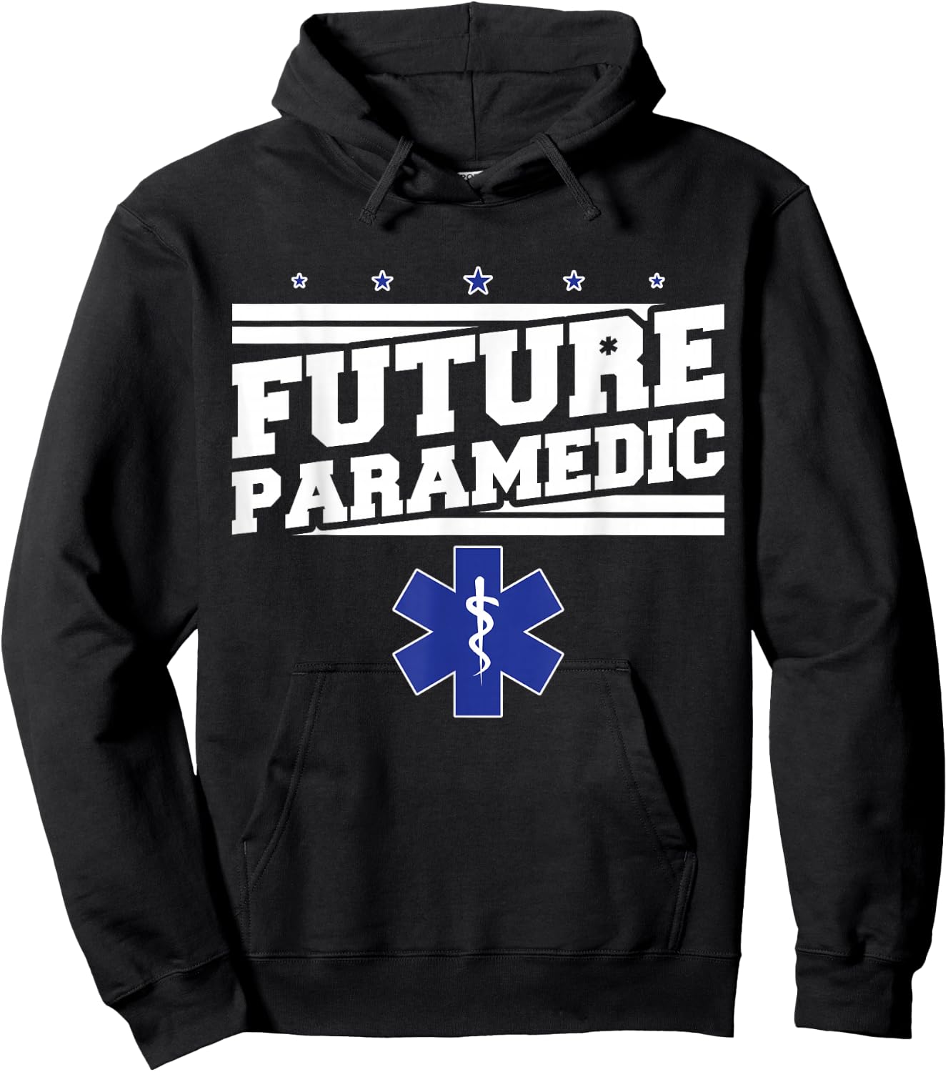 EMS Emergency Future Paramedic Student Ambulance Hoodie - Hoodie | Black