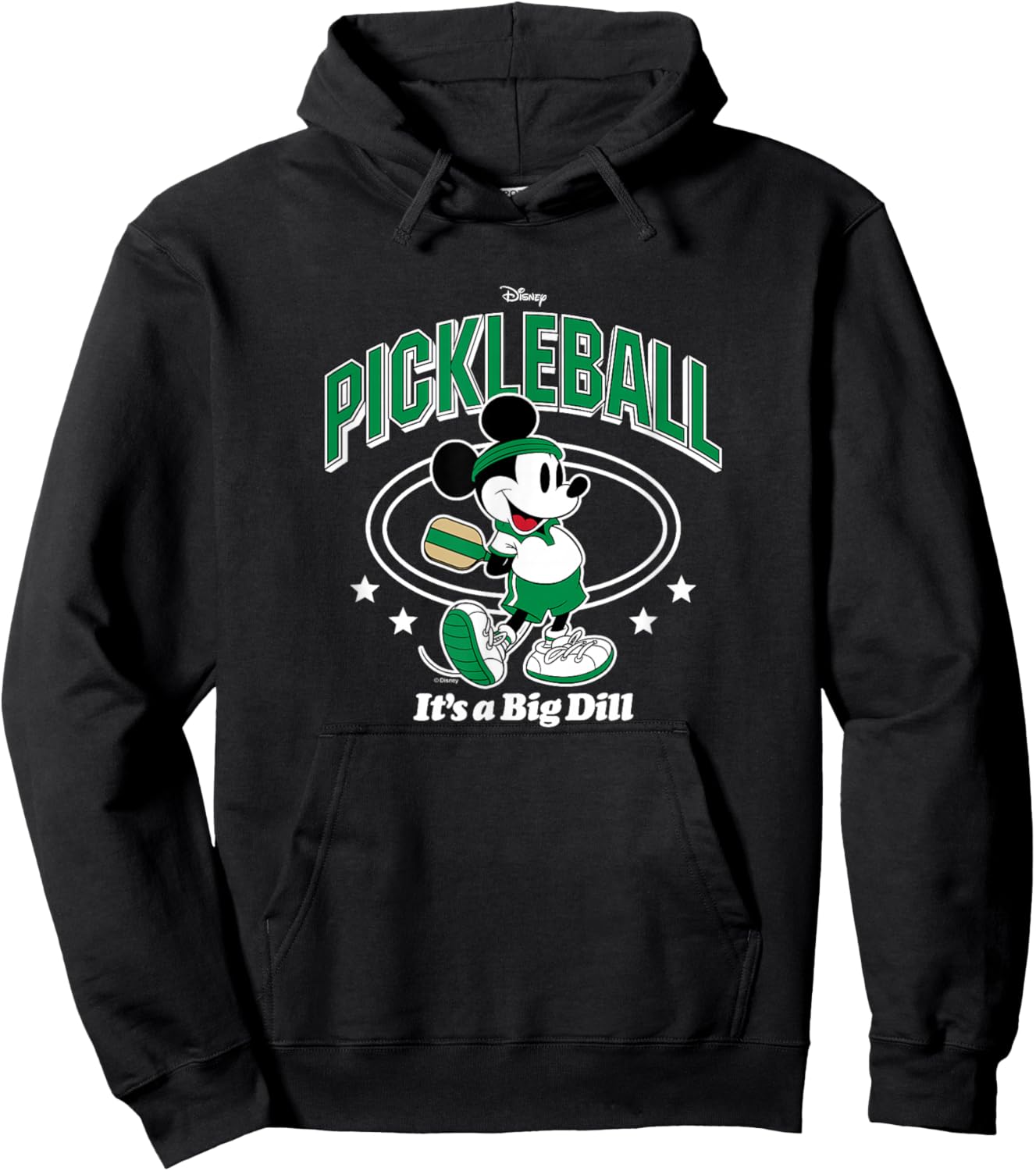 Mickey Mouse - Pickleball It's A Big Deal Hoodie - Hoodie | Black
