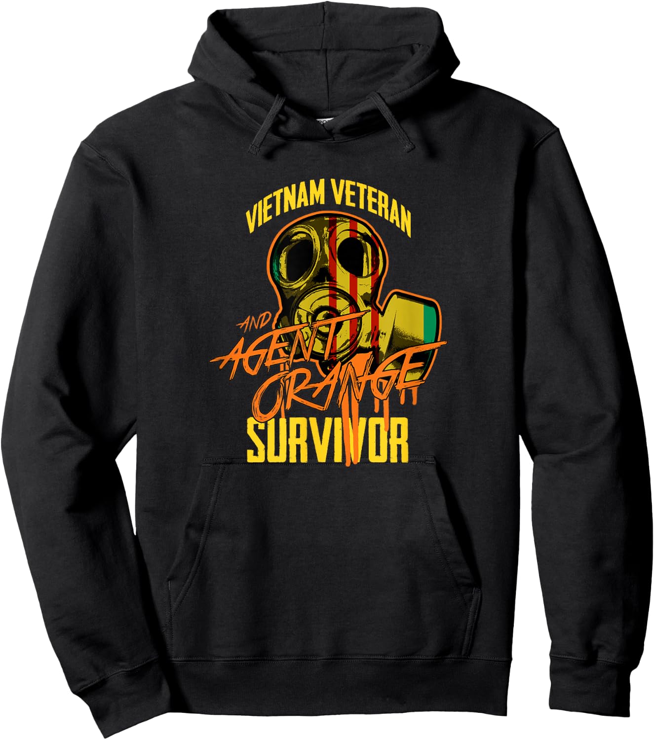 Agent Orange Survivor Hoodie - Hoodie | Black