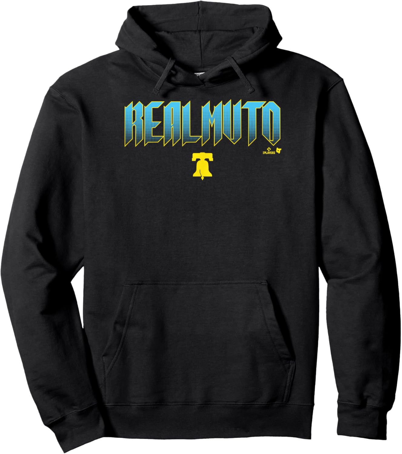J.T. Realmuto: Philadelphia City Edition Text Hoodie - Hoodie | Black