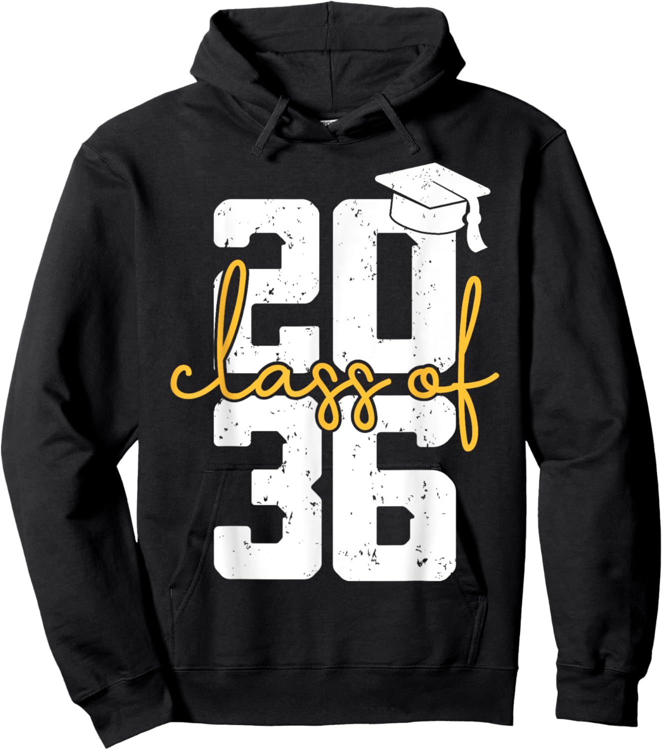 Class Of 2036 Graduation Hoodie - Hoodie | Black