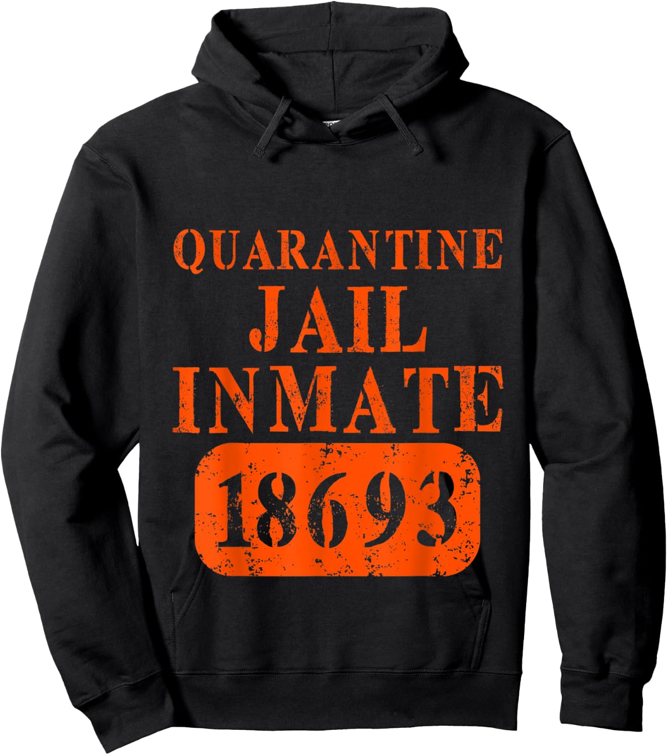 Quarantine Jail Inmate Isolation Survived Prisoner Arrest Hoodie - Hoodie | Black