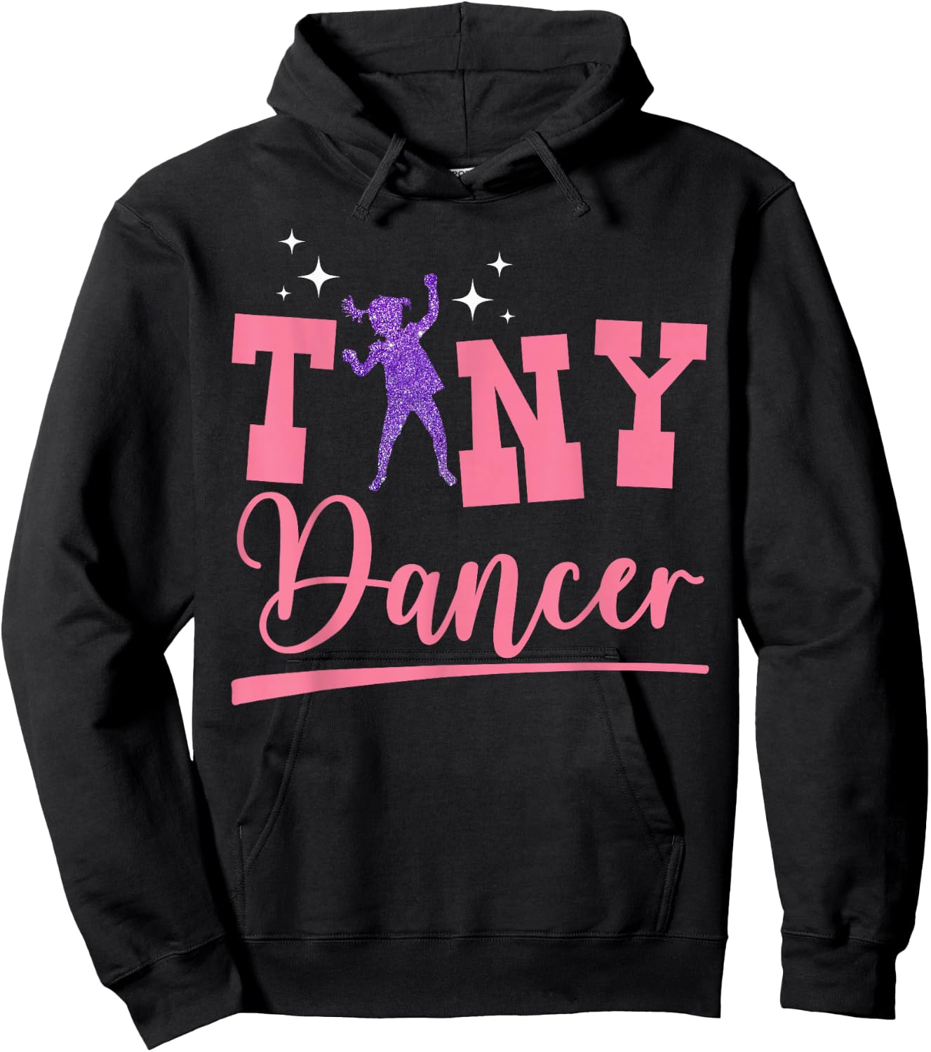 Tiny Dancer Cute Dance Kids Dancing Workout Practice Dancers Hoodie - Hoodie | Black