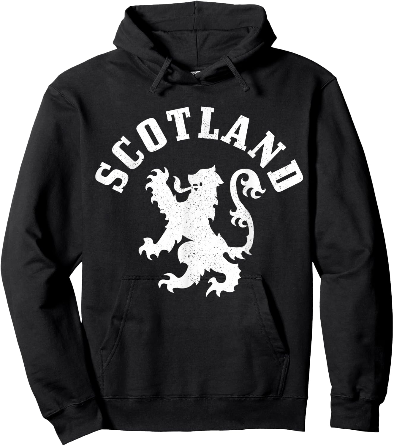 Scotland Vintage Lion Scotland Pride Gift UK Hoodie - Hoodie | Black
