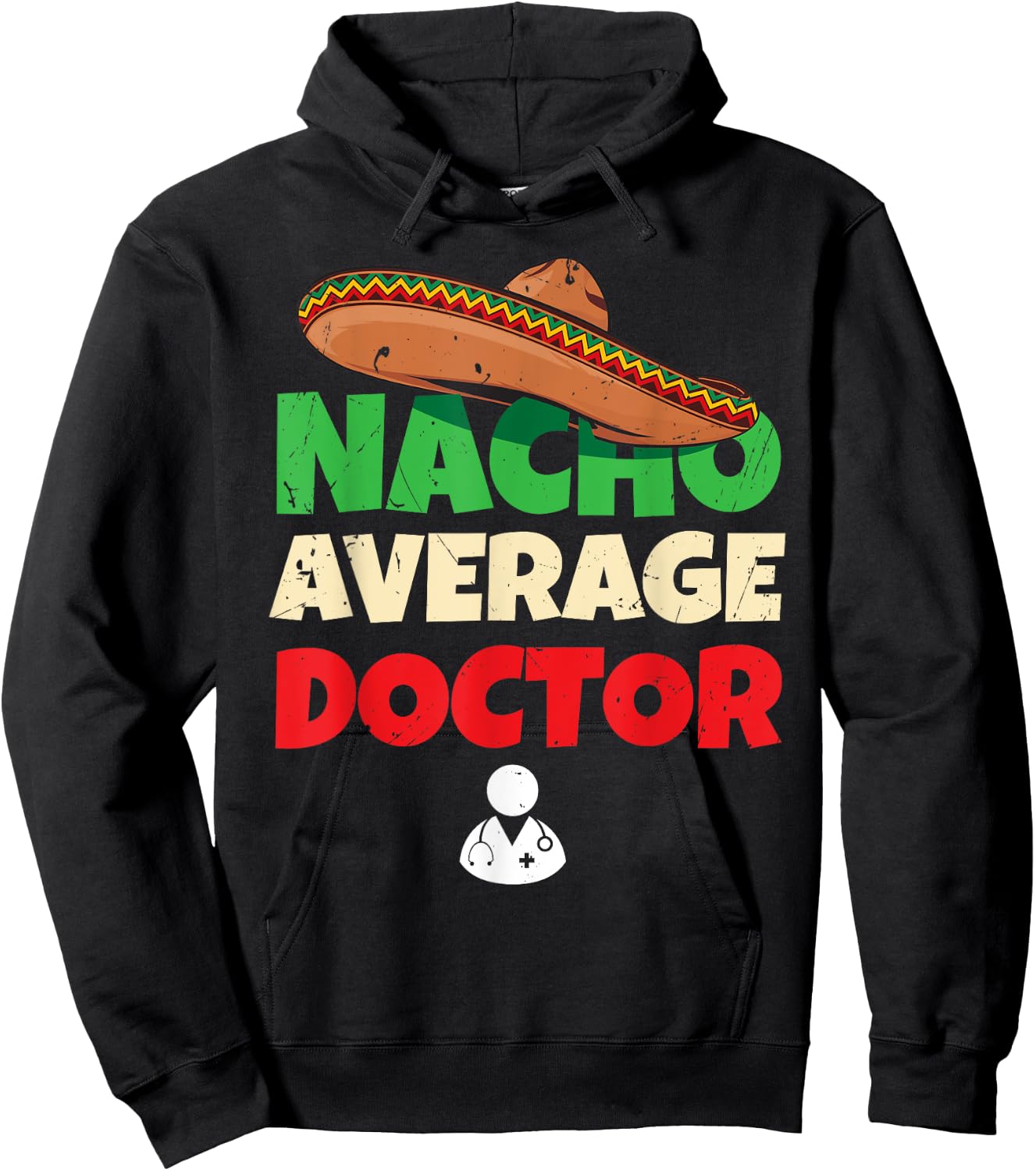 Apparel for Doctors | Medical Student Joke Pun Funny Doctor Hoodie - Hoodie | Black