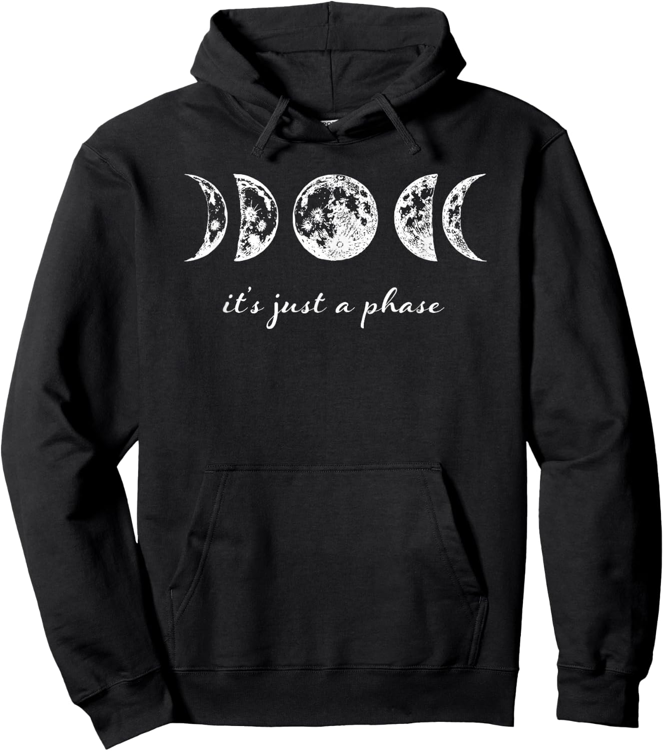 Moon Lover Gifts Mother's Day Moon Phases Moon Lovers Hoodie - Hoodie | Black
