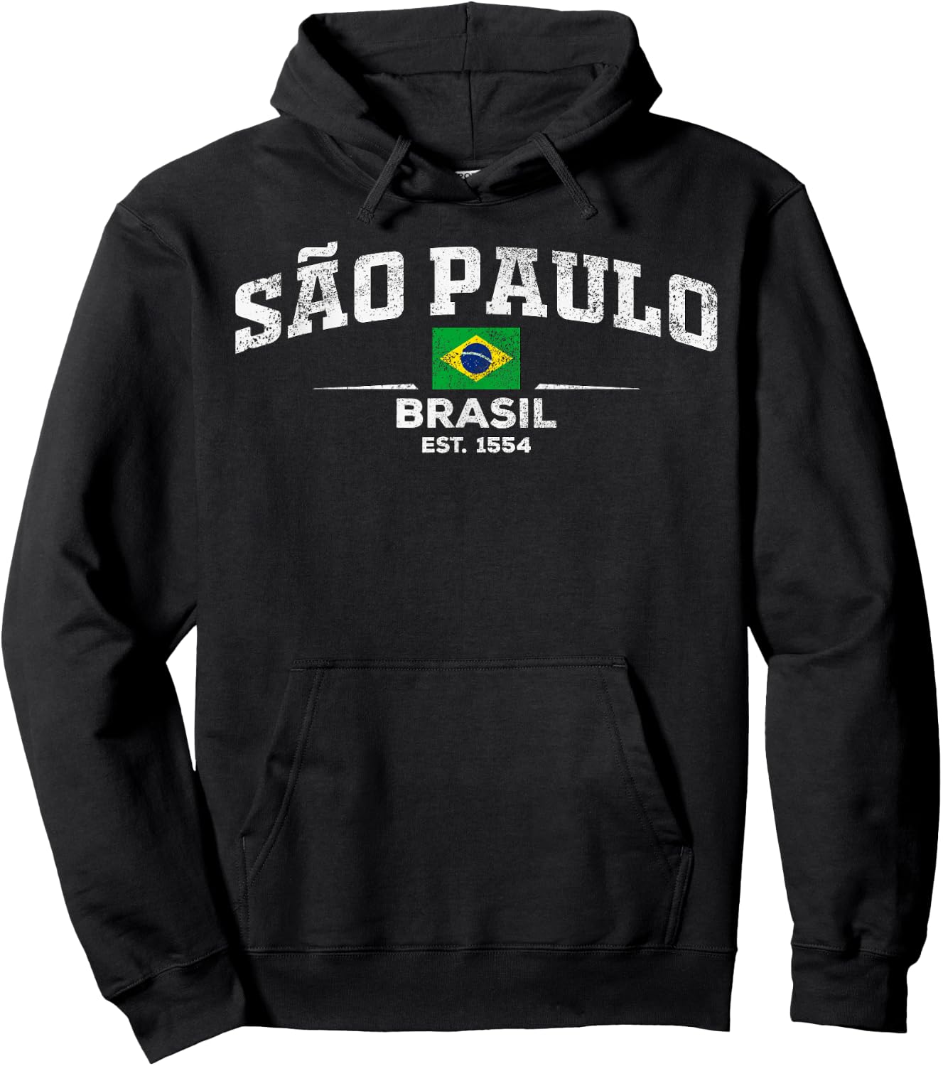 Sao Paulo Brazil / Brasil Hoodie - Hoodie | Black