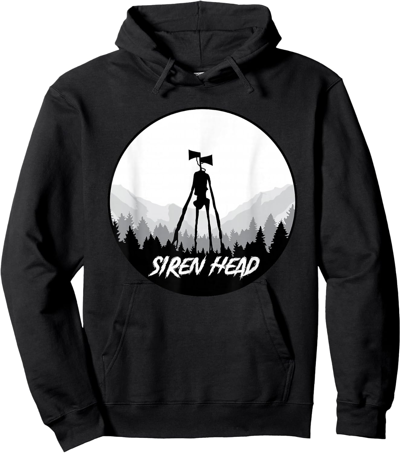 Siren Head Creepypasta Horror Sweet or Treat Hoodie - Hoodie | Black