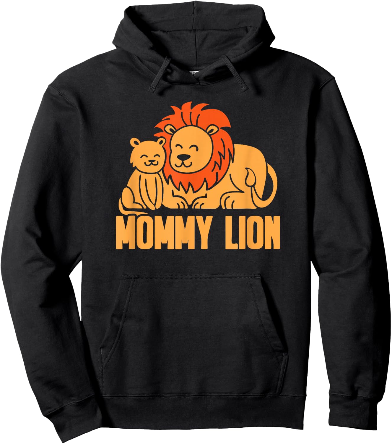 Mama Mommy Mothers Day - Mommy Lion Hoodie - Hoodie | Black