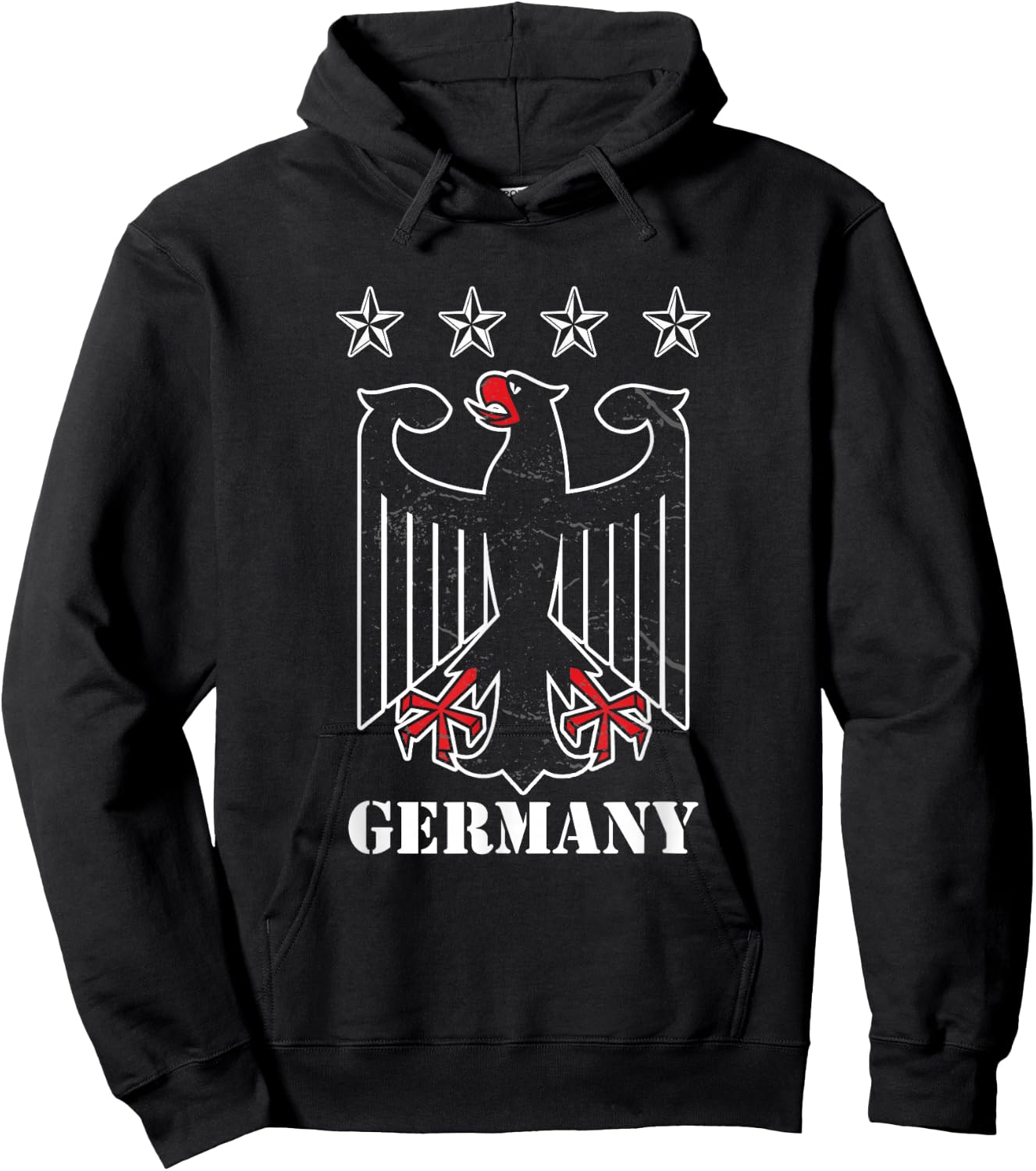 German Bird Eagle Germany Flag Germany Gift Hoodie - Hoodie | Black