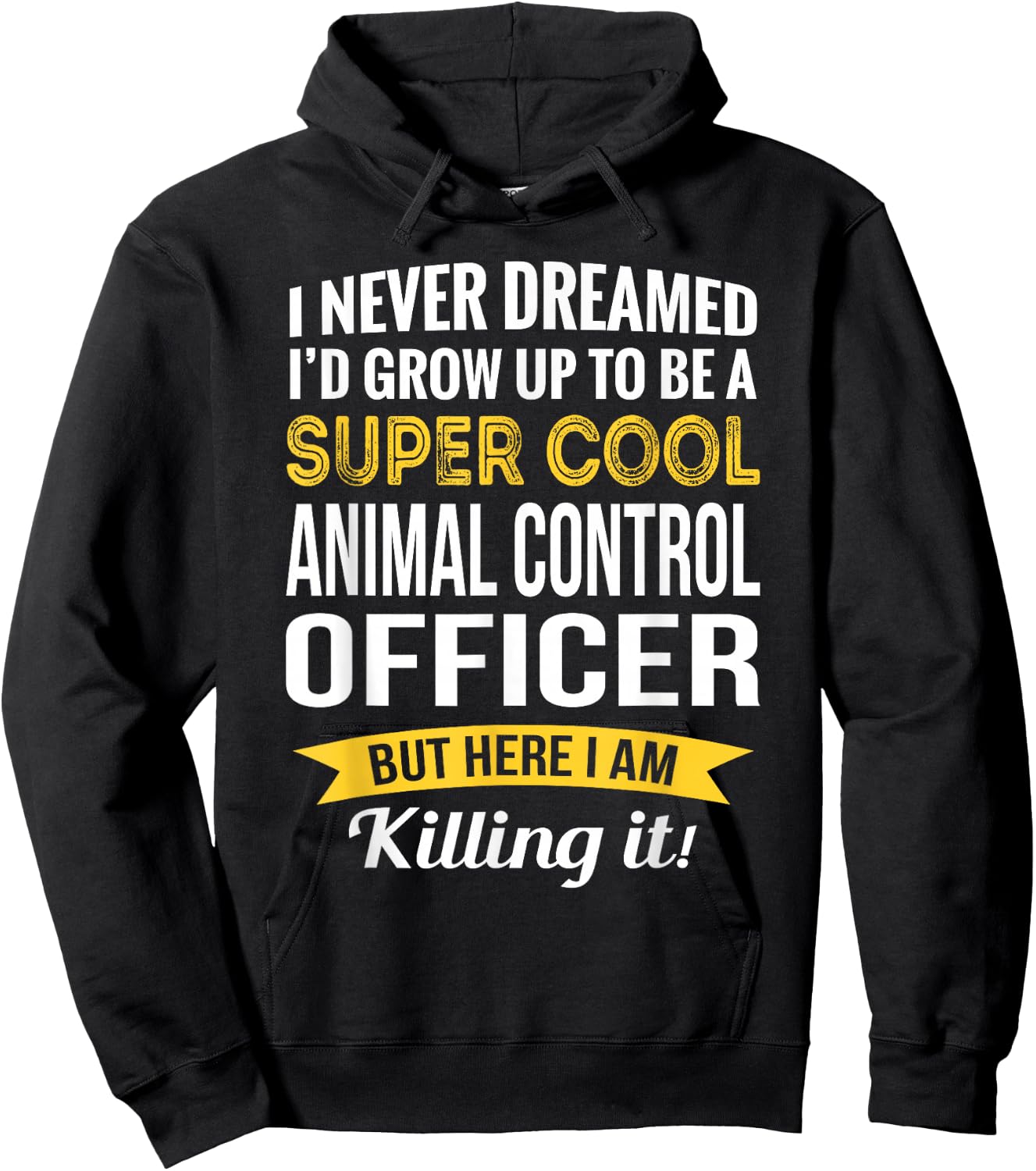 Funny Animal Control Officer Appreciation Gifts Hoodie - Hoodie | Black